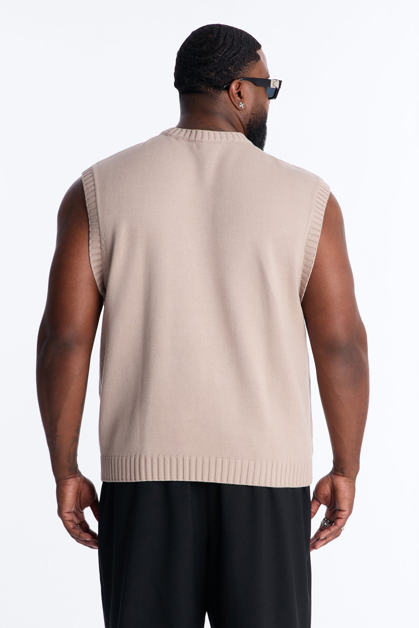 Soft Sands Sweater Vest - LightBrown