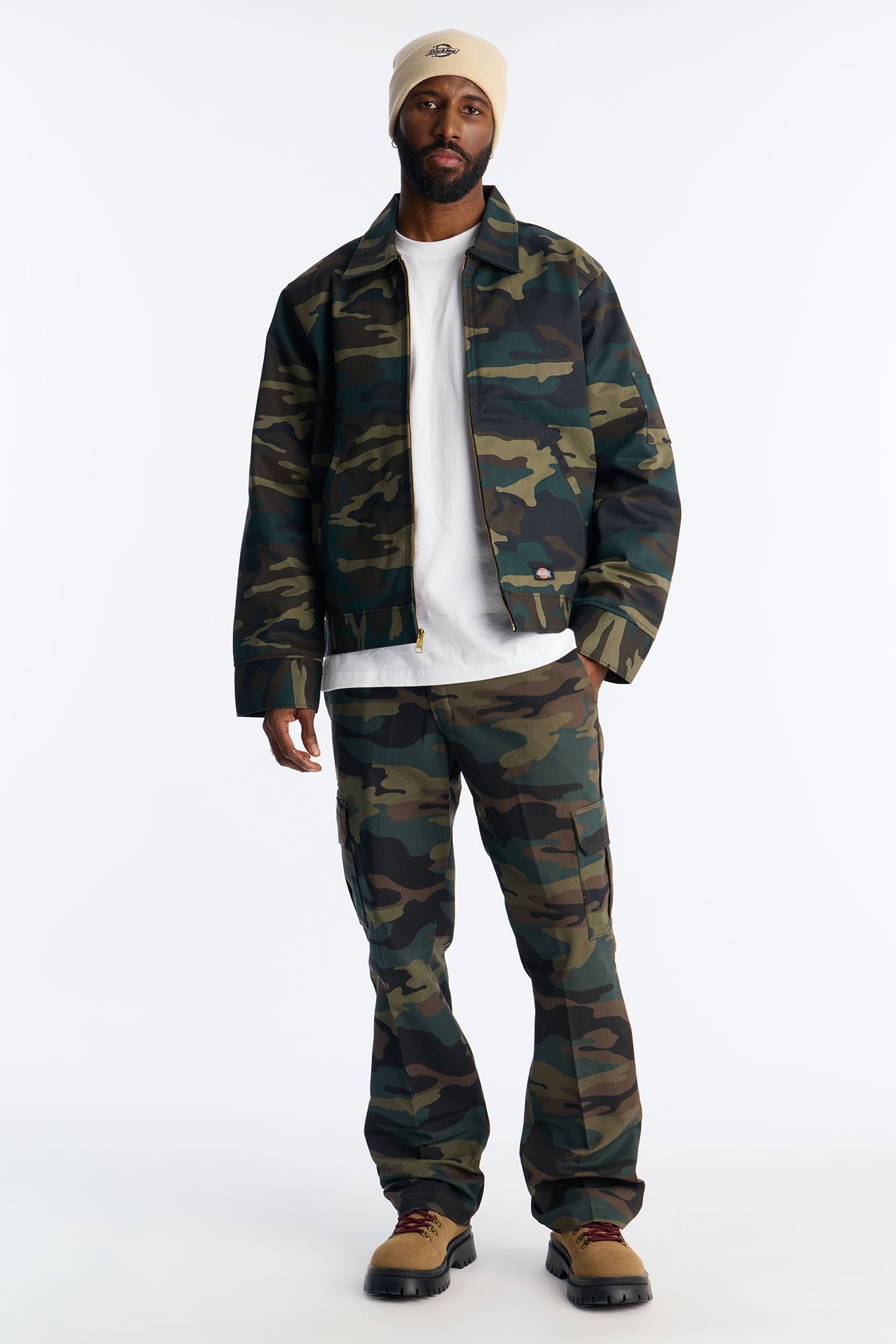 Dickies Twill Cargo Straight Pant - Camouflage