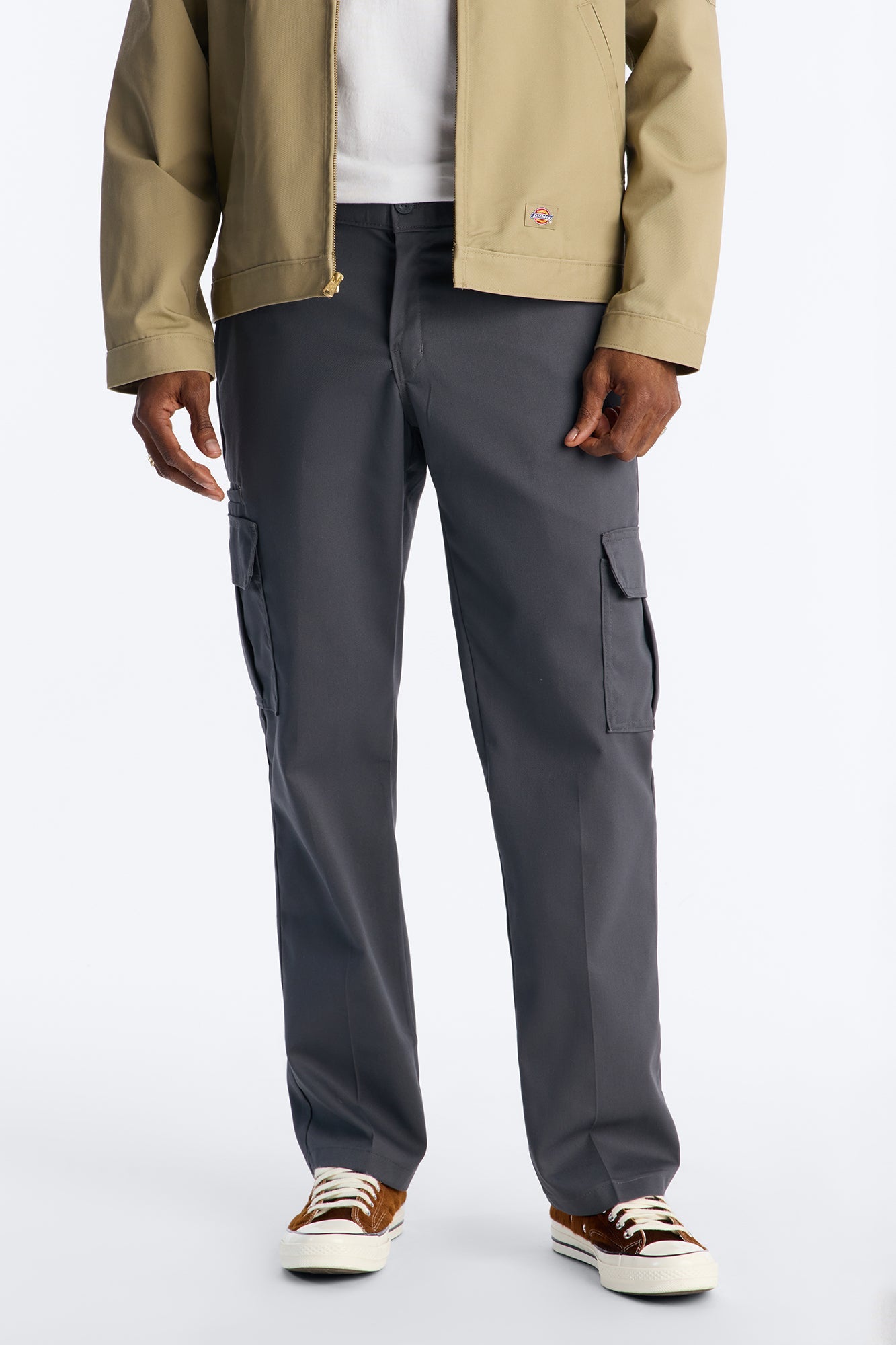 Dickies Twill Cargo Straight Pant - Charcoal