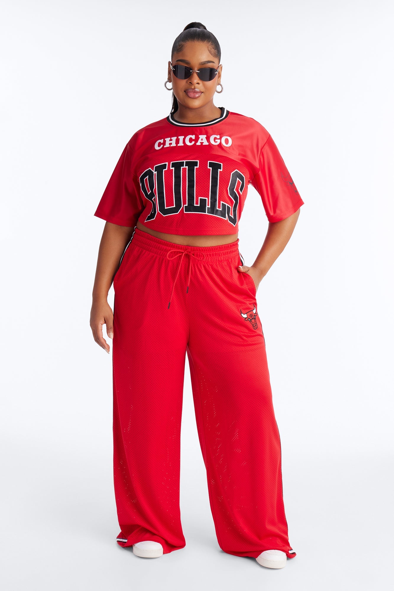 NBA Chicago Bulls Pants - Red