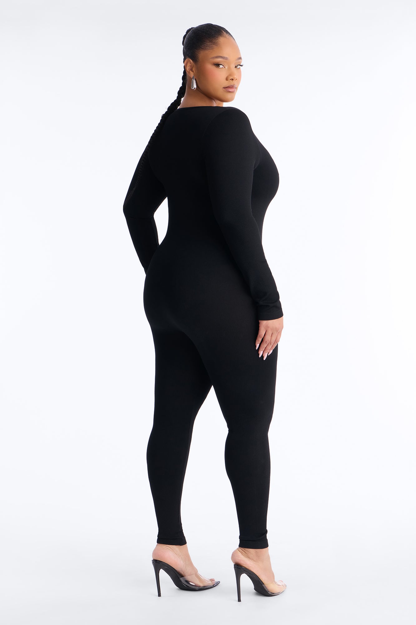 Giada Seamless Jumpsuit - Black