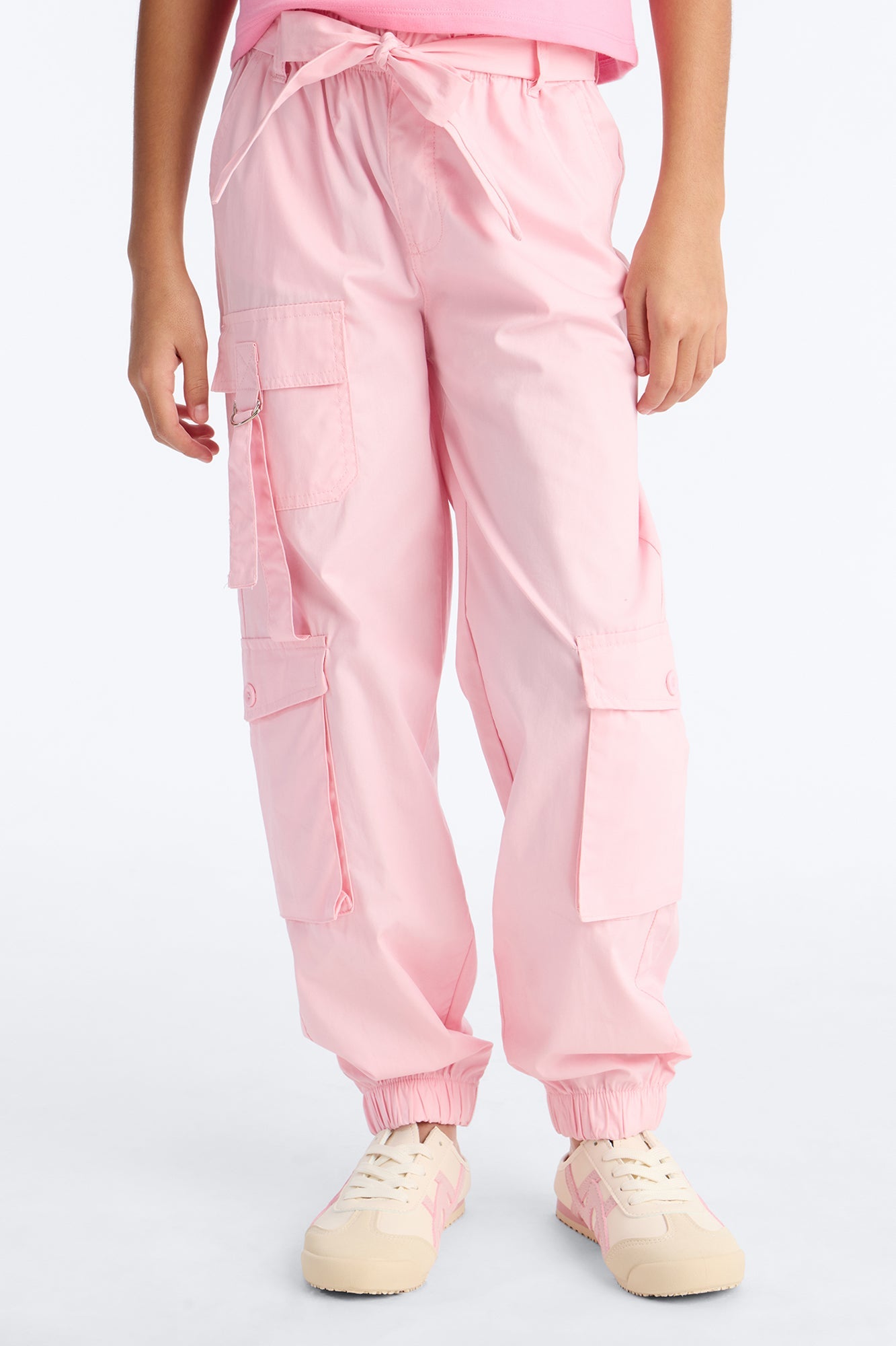 Mini Waited So Long Cargo Joggers - Pink