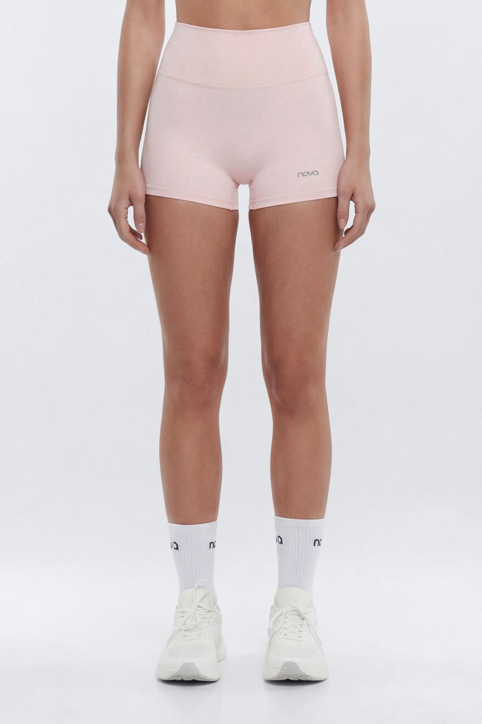 CloudForm™ 3″ Invisible Scrunch Biker Short - Pink