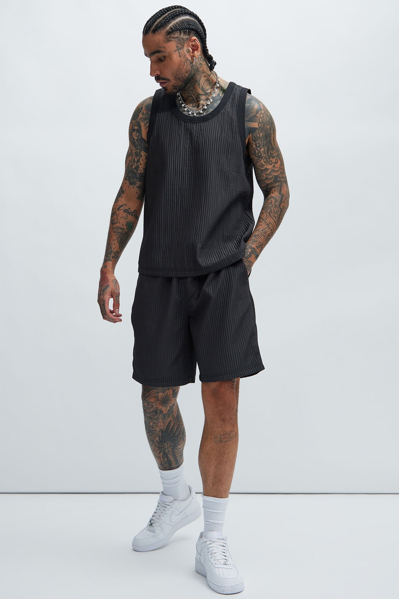 Santiago Relaxed Shorts - Black