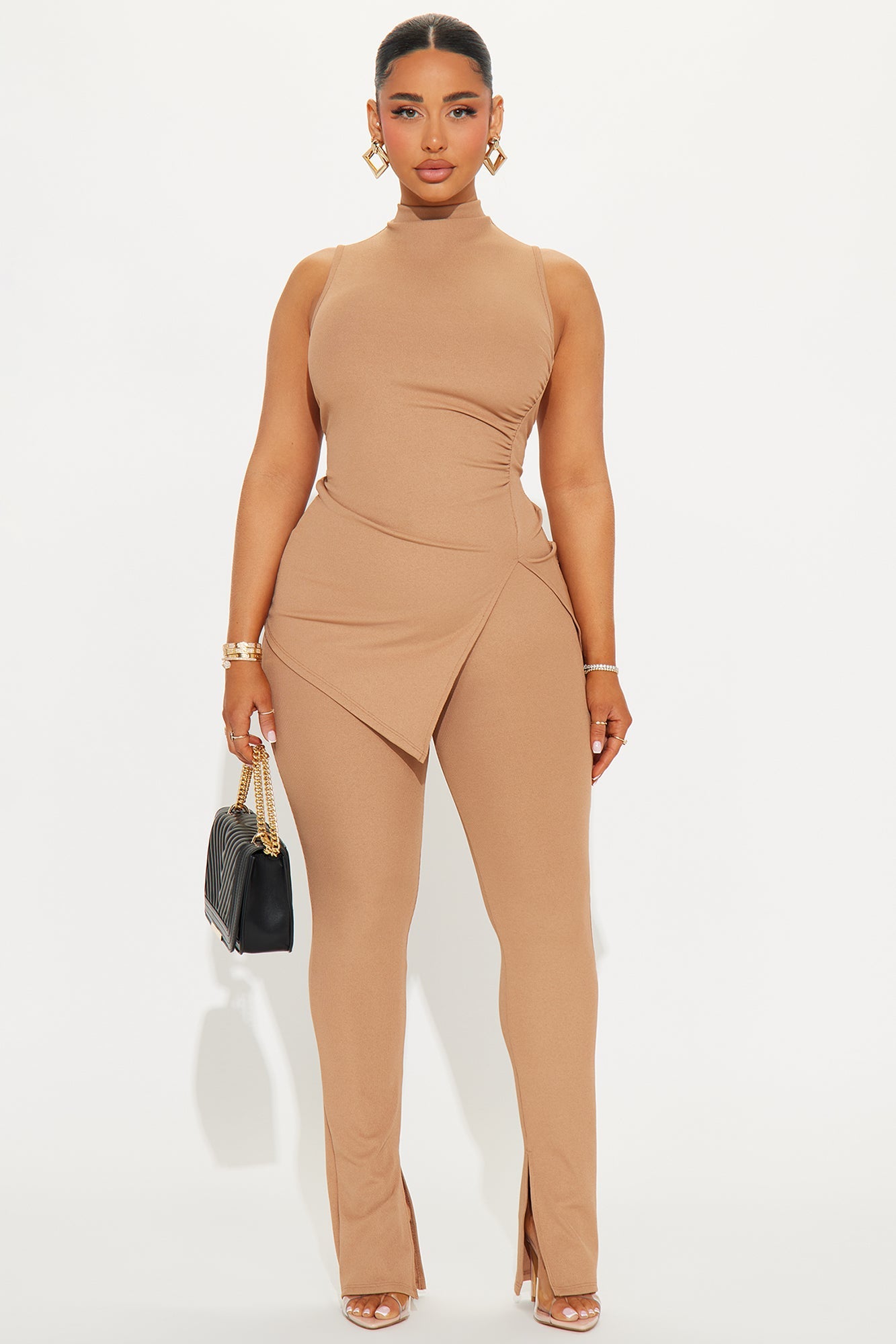 Lilly Pant Set - Mocha