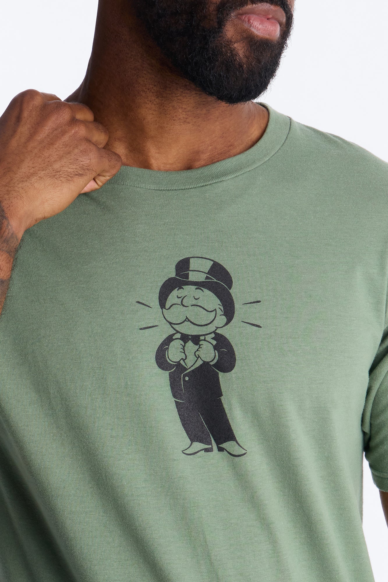 Ruthless Monopoly Short Sleeve Tee - Sage