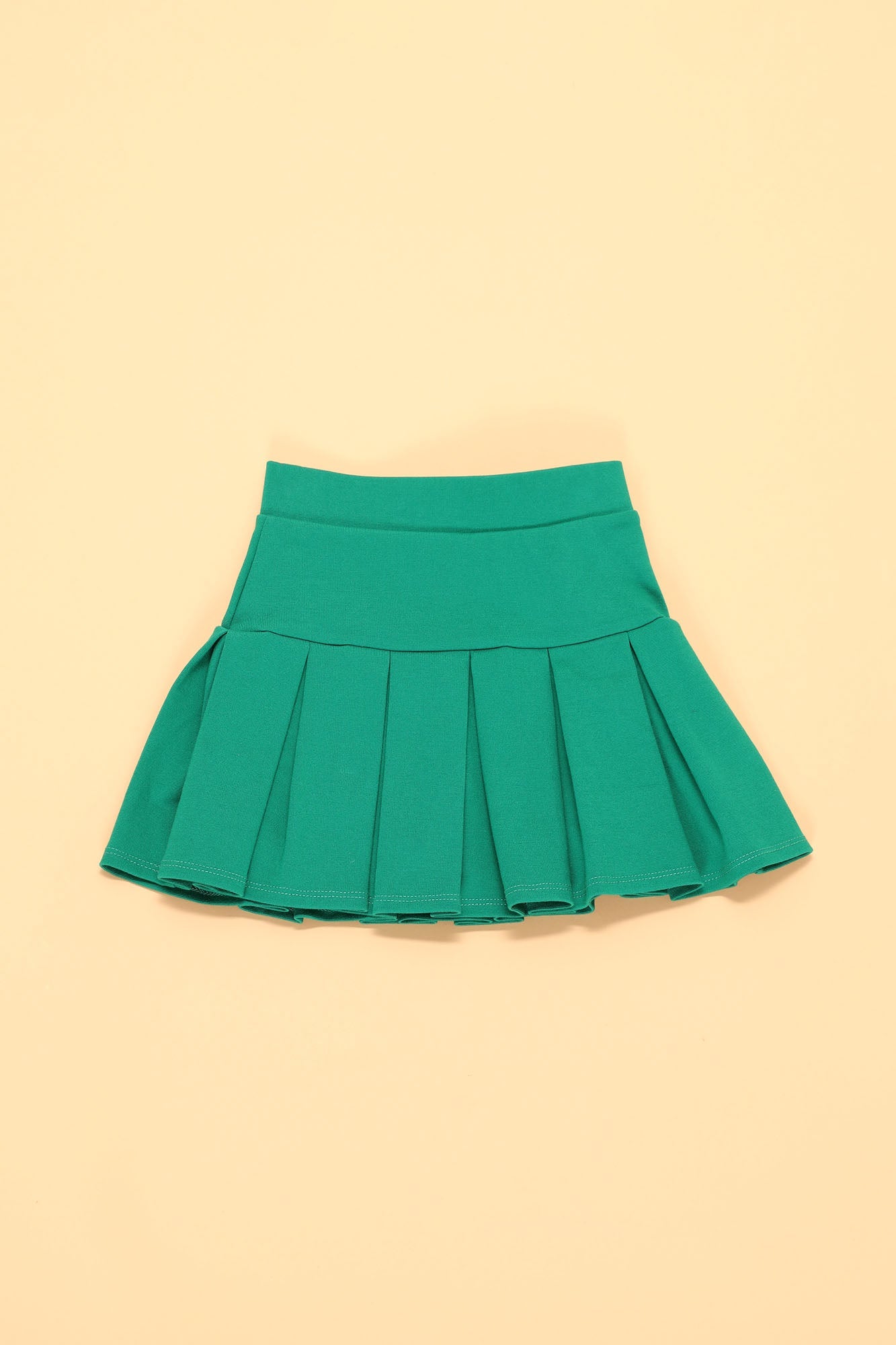 Mini Good Girl Pleated Skirt - Kelly Green