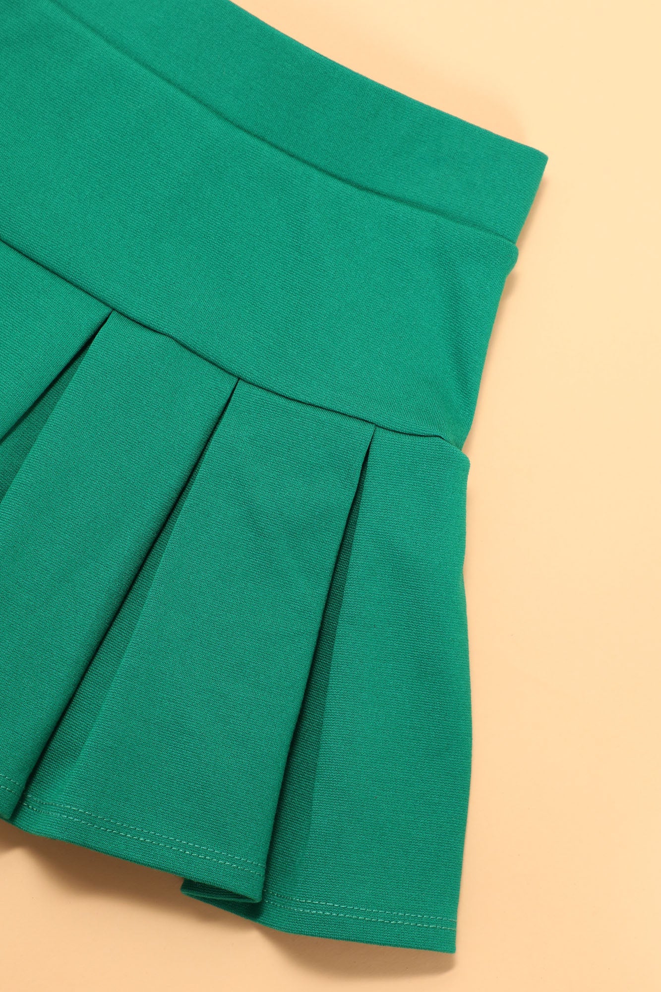 Mini Good Girl Pleated Skirt - Kelly Green