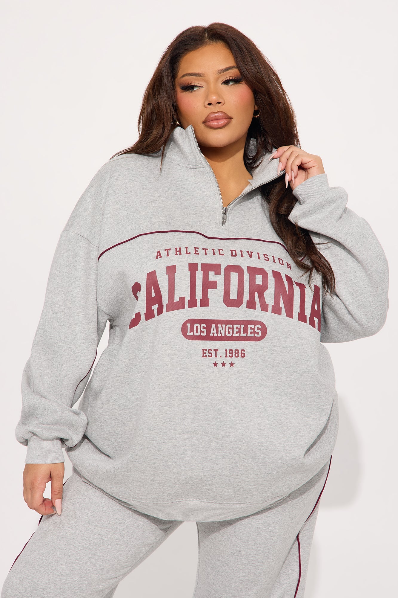 California Life Sweatsuit - Heather Grey