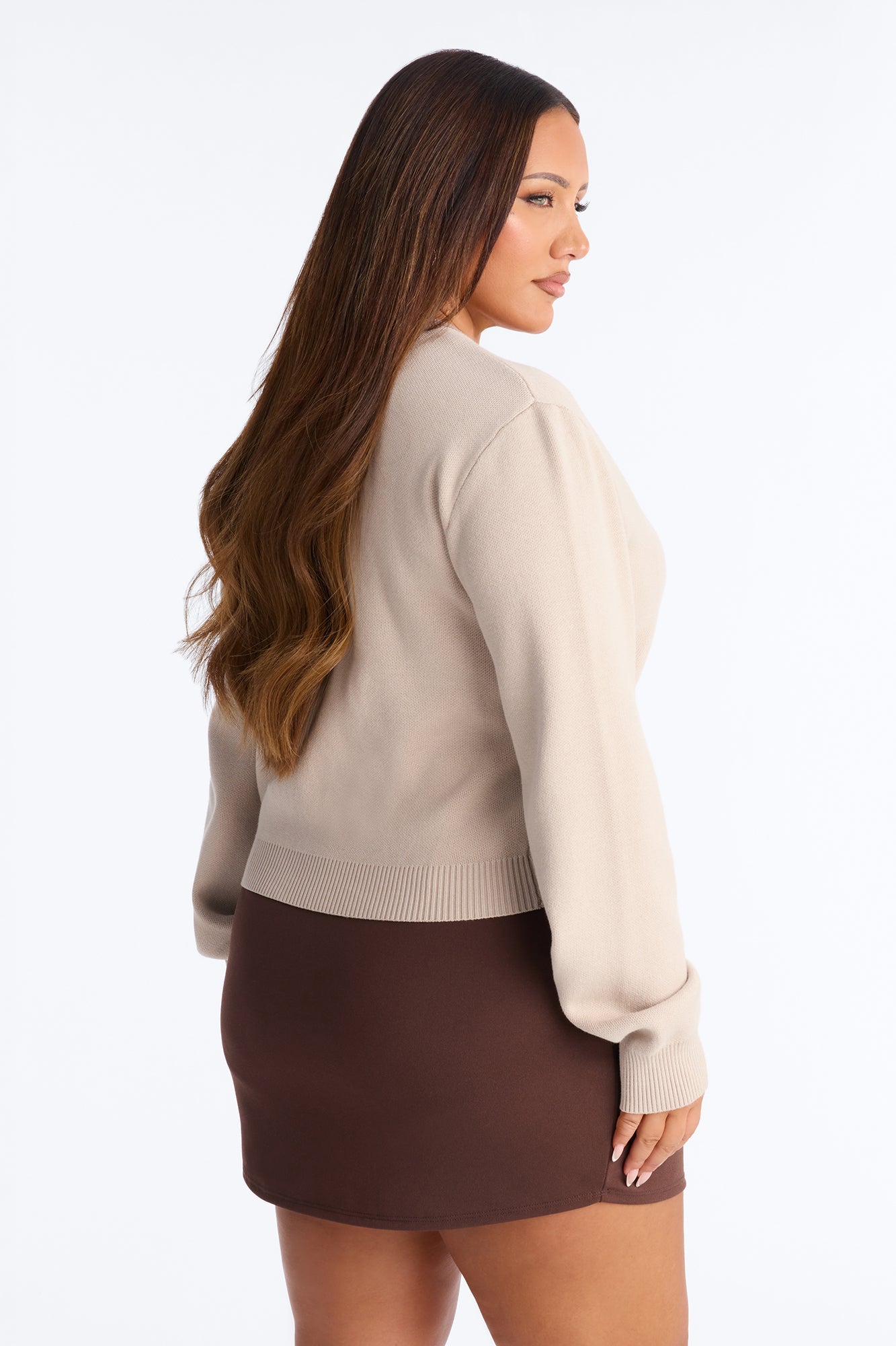 The Perfect Little Cardigan - Beige