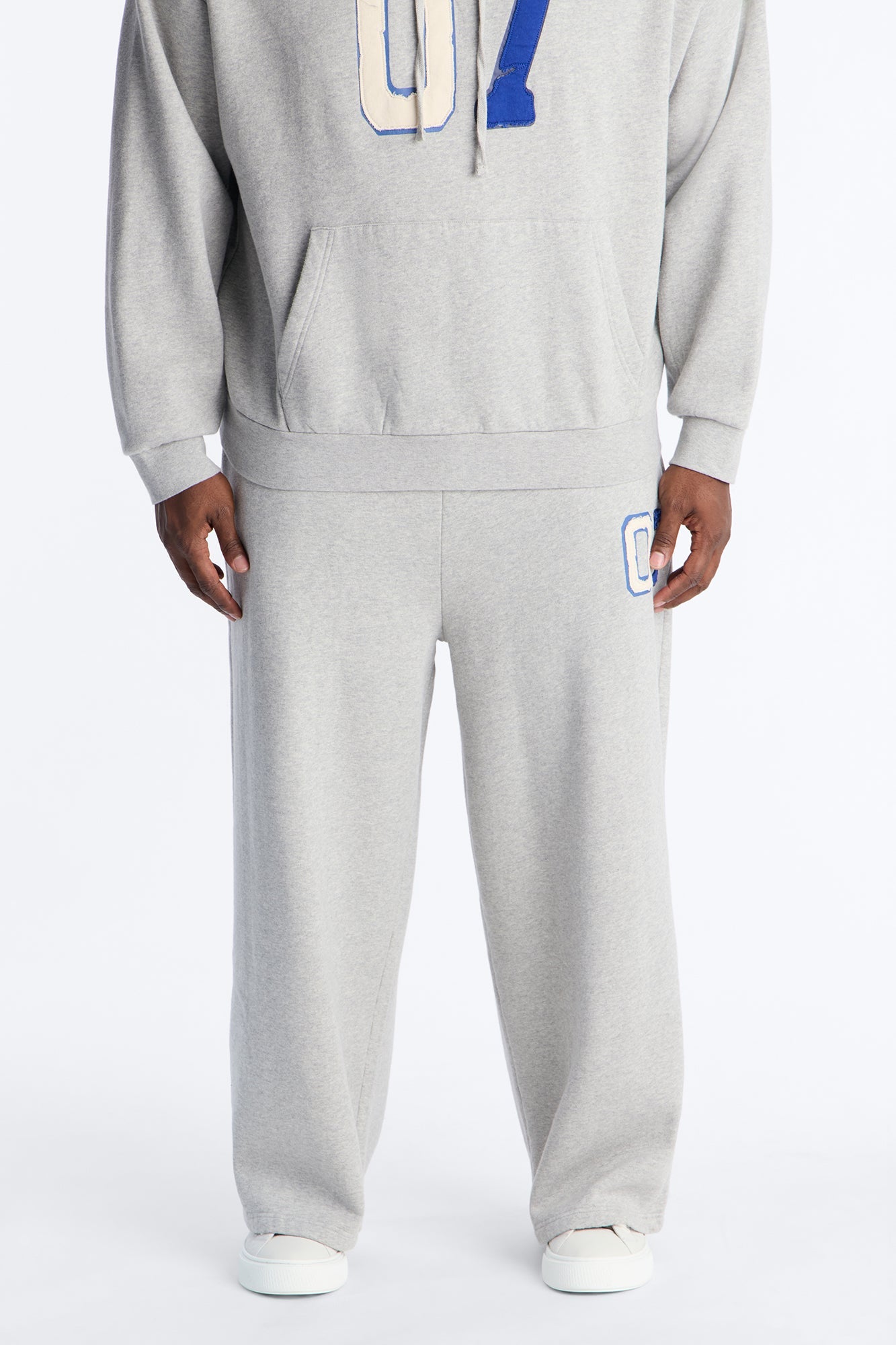 Mellow Patch Sweatpants - Heather Grey