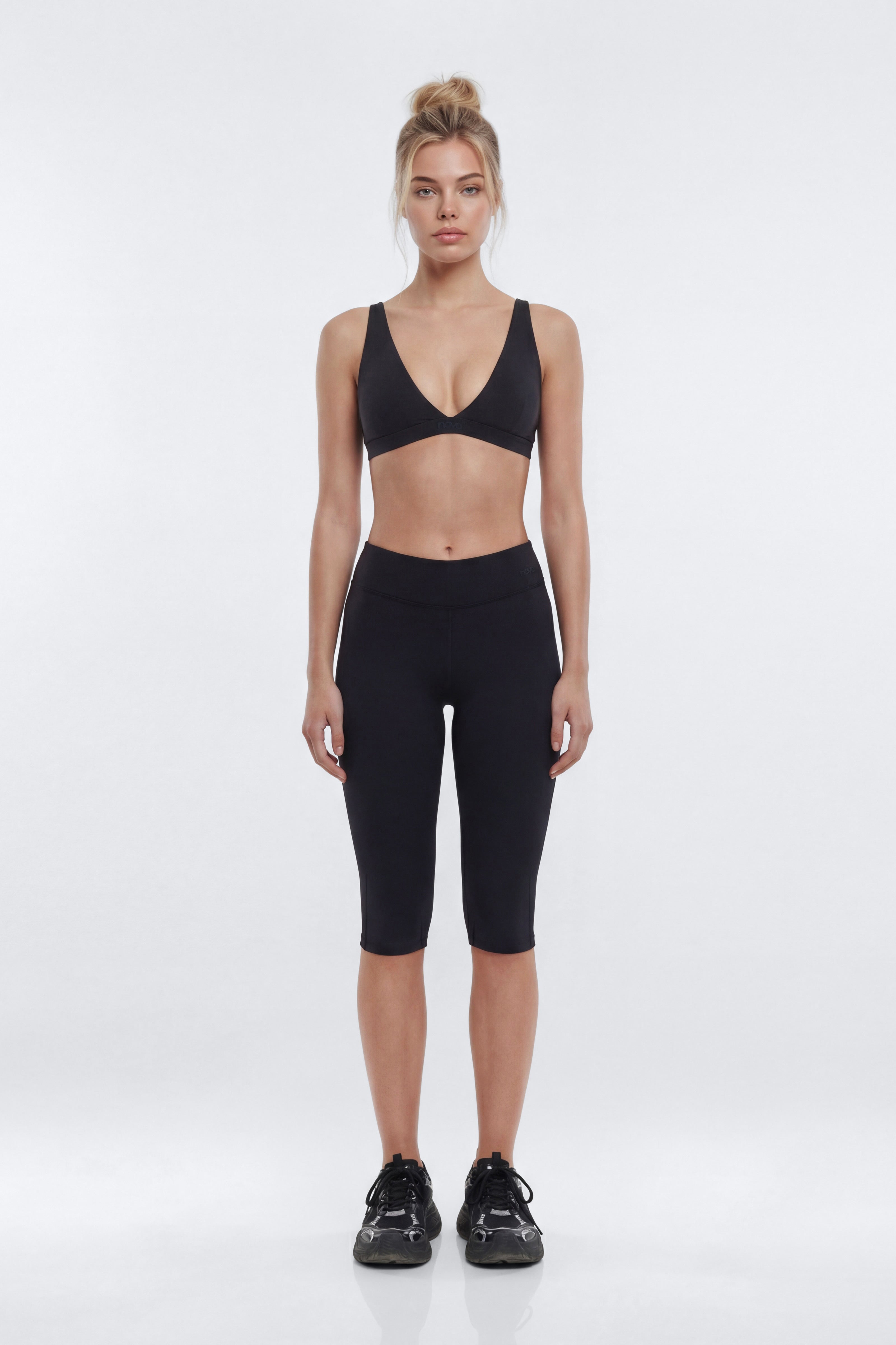 ButterSoft™ 15″ Low Rise Capri Legging - Black