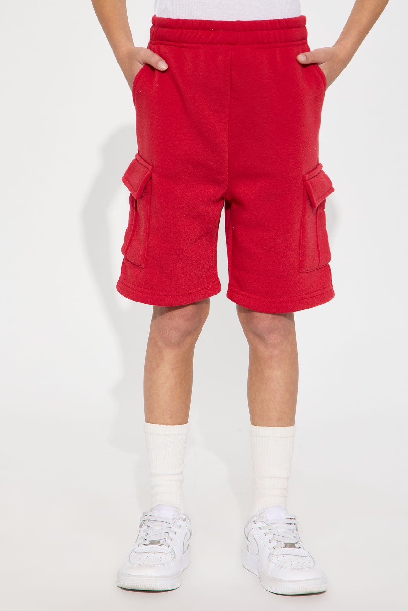 Mini Fly Vibes Cargo Short - Red