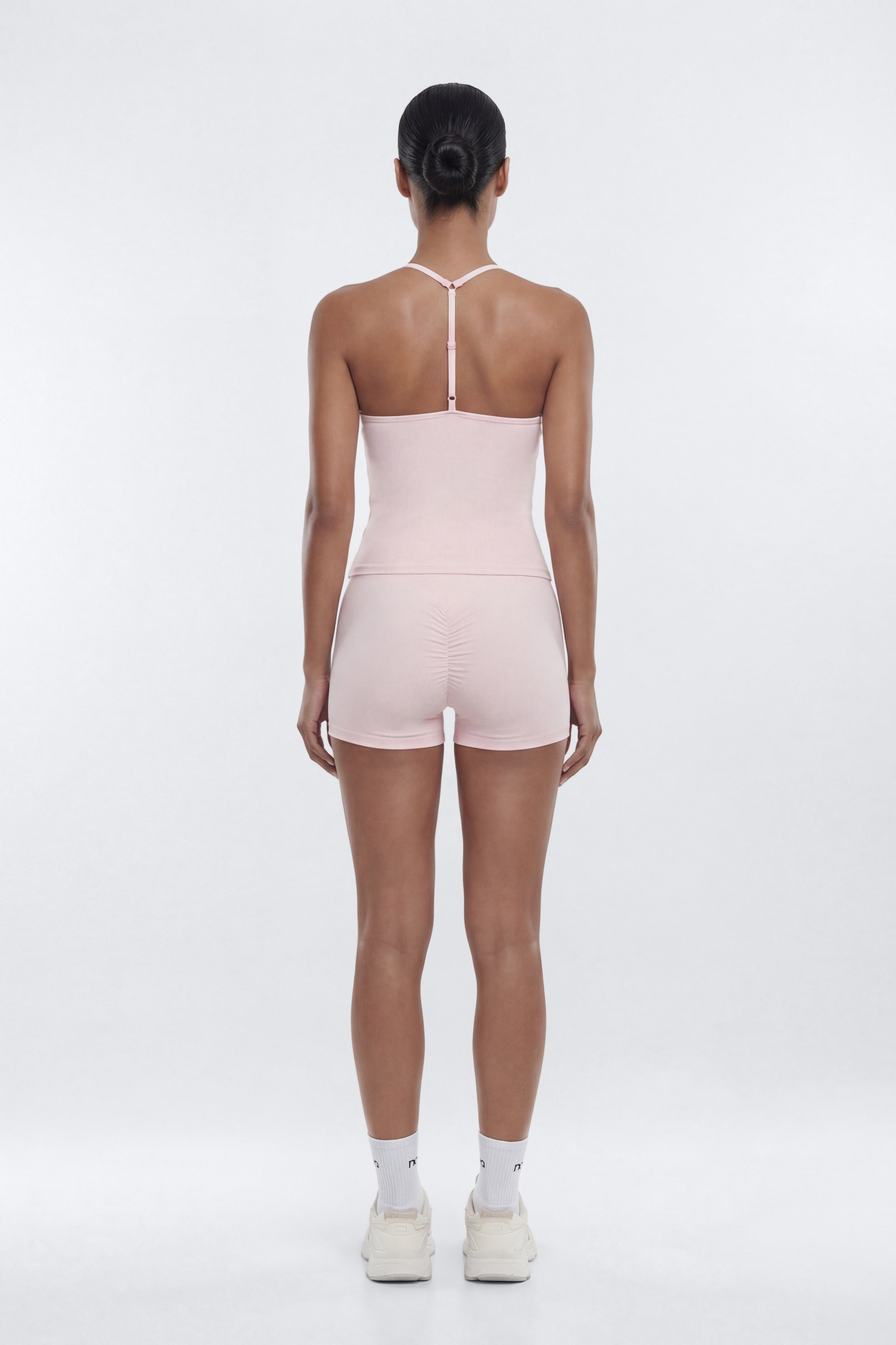CloudForm™ Y Back Sports Top - Blush