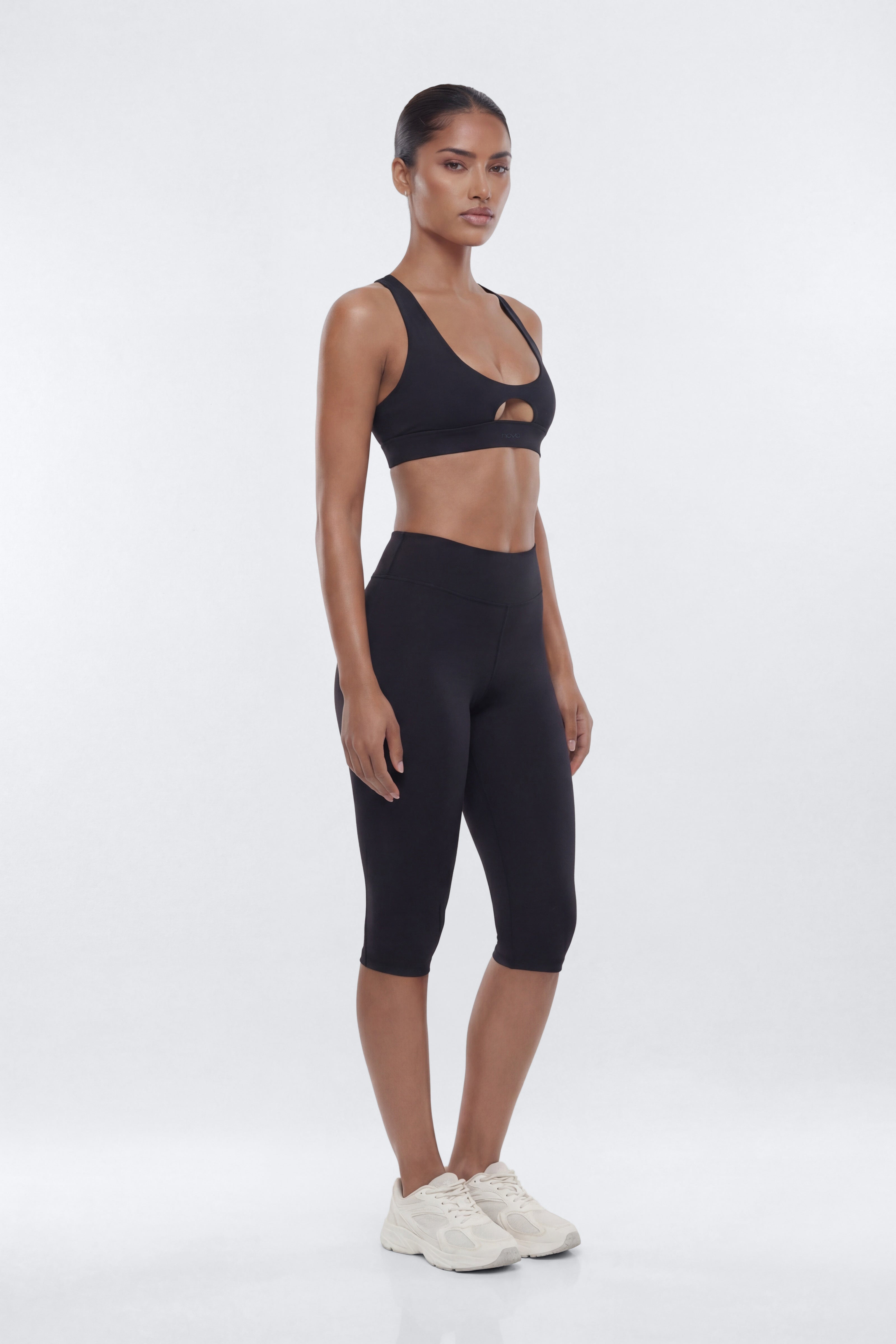 ButterSoft™ X Back Sports Bra - Black