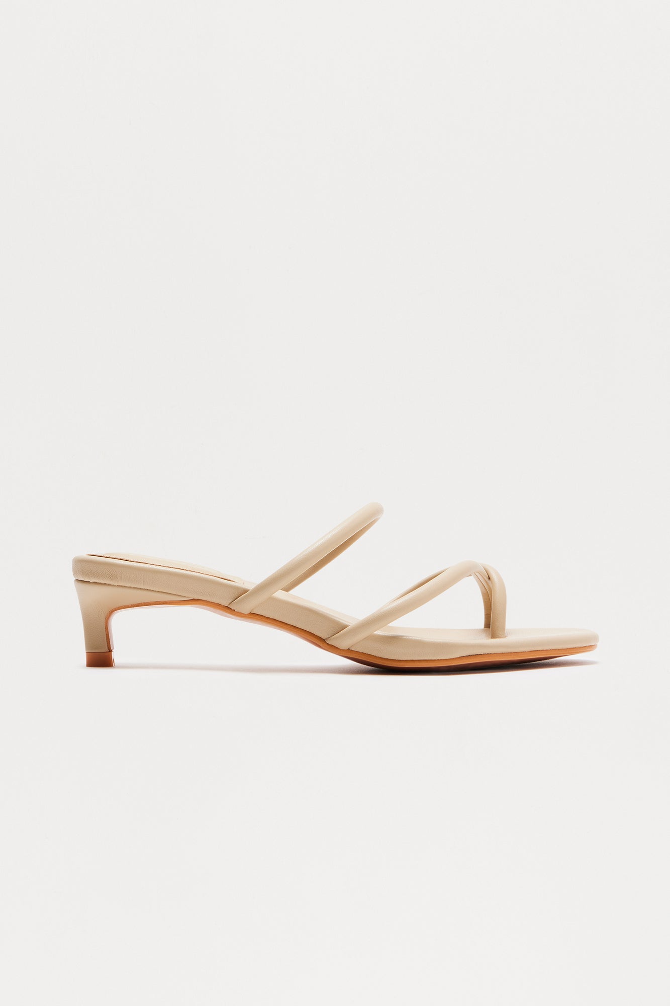 Elowen Kitten Heels - Nude