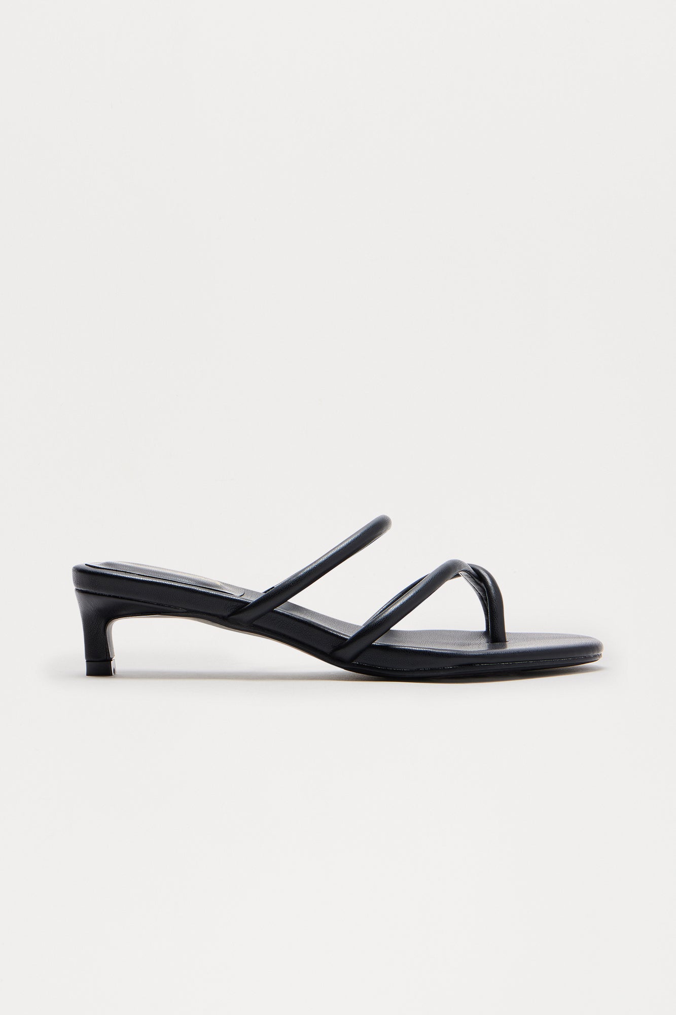 Elowen Kitten Heels - Black