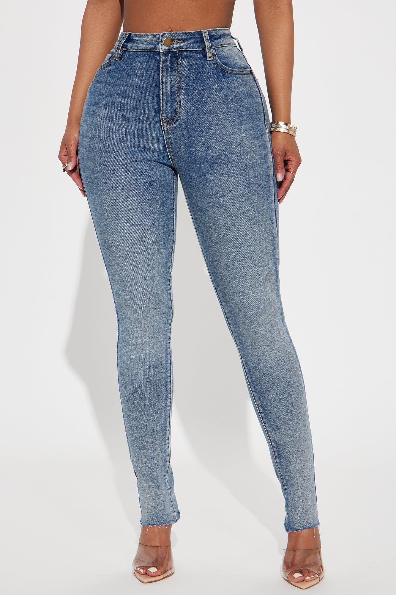 In My Prime High Waist Skinny Jeans - Vintage Wash