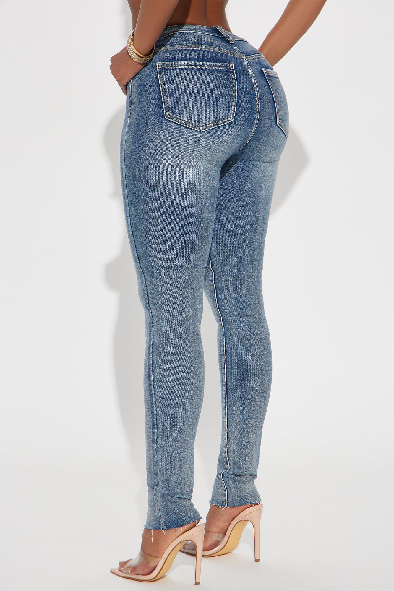 In My Prime High Waist Skinny Jeans - Vintage Wash
