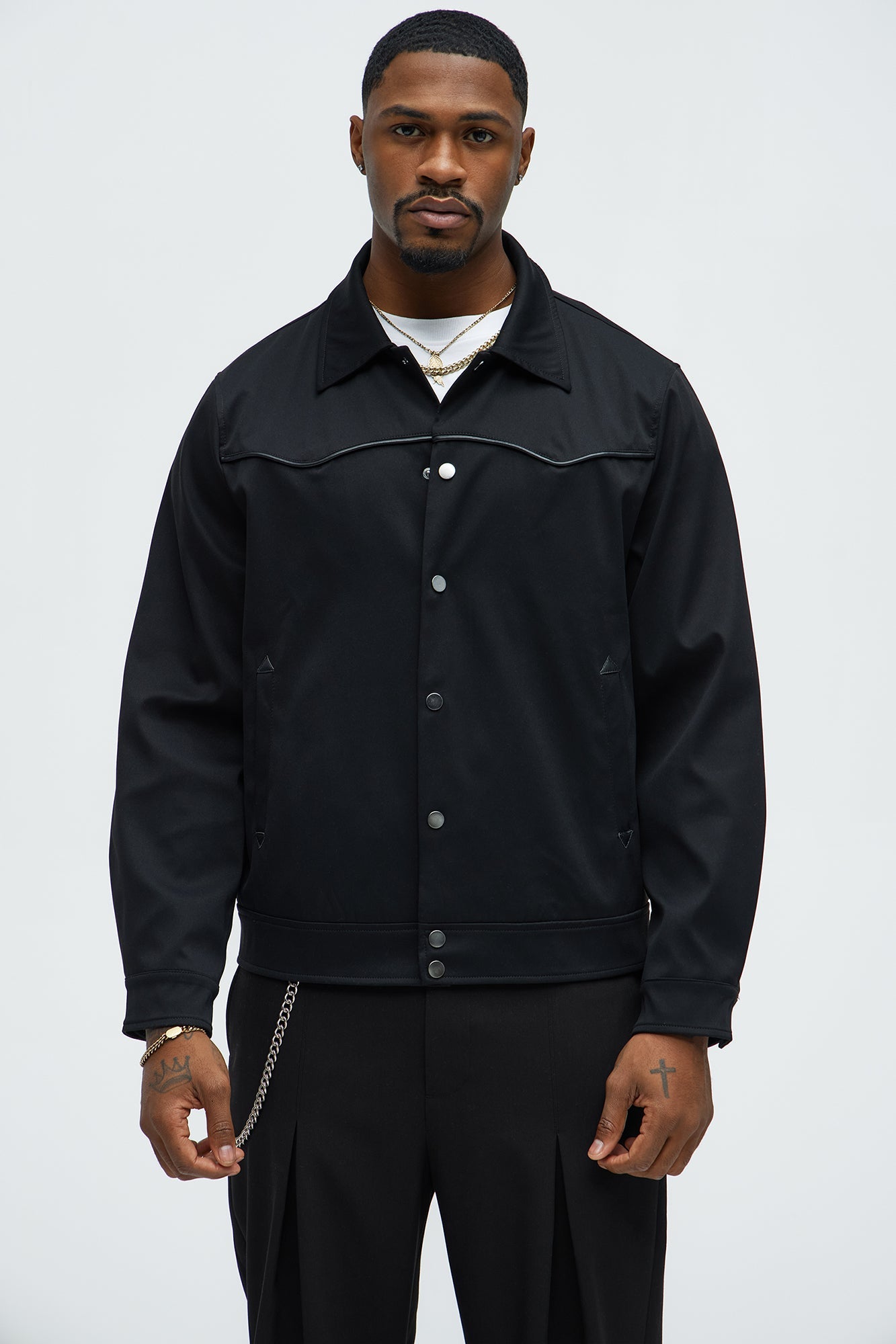 Glenville Western Jacket - Black