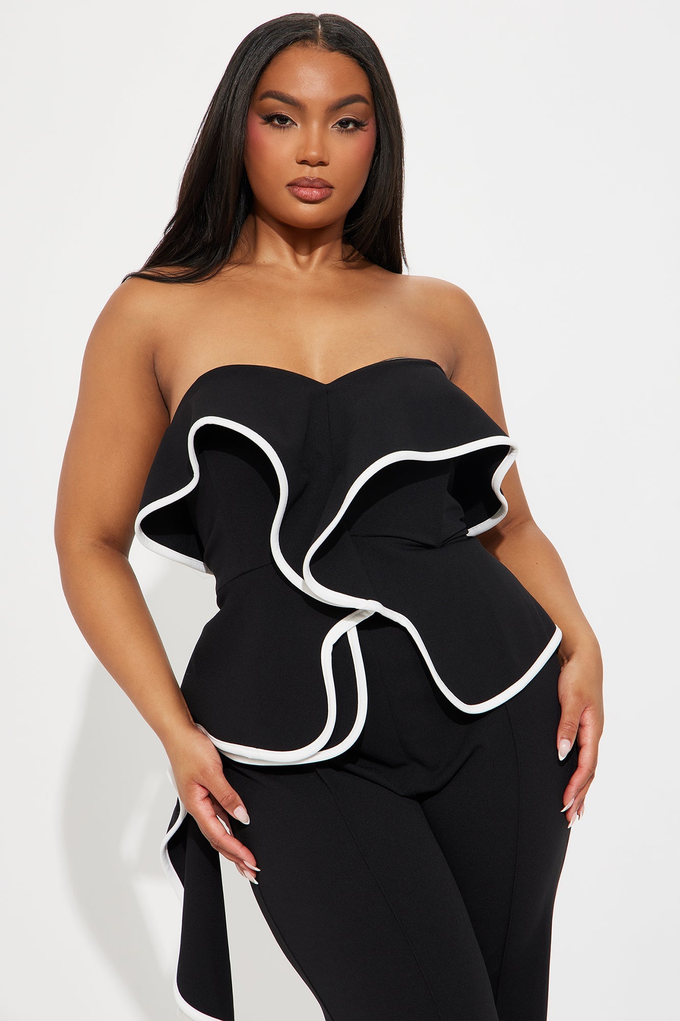 Stay Consistent Jumpsuit - Black