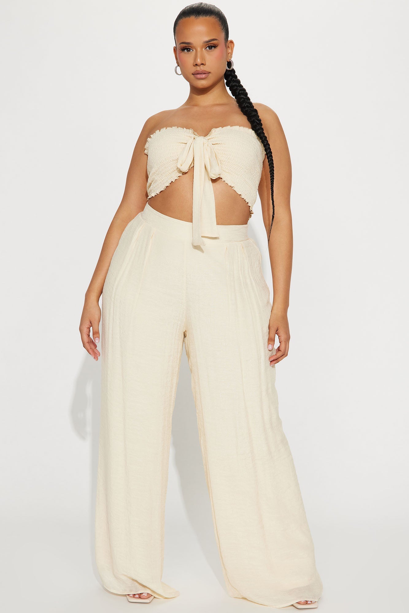 Well Wishes Pant Set - Cream