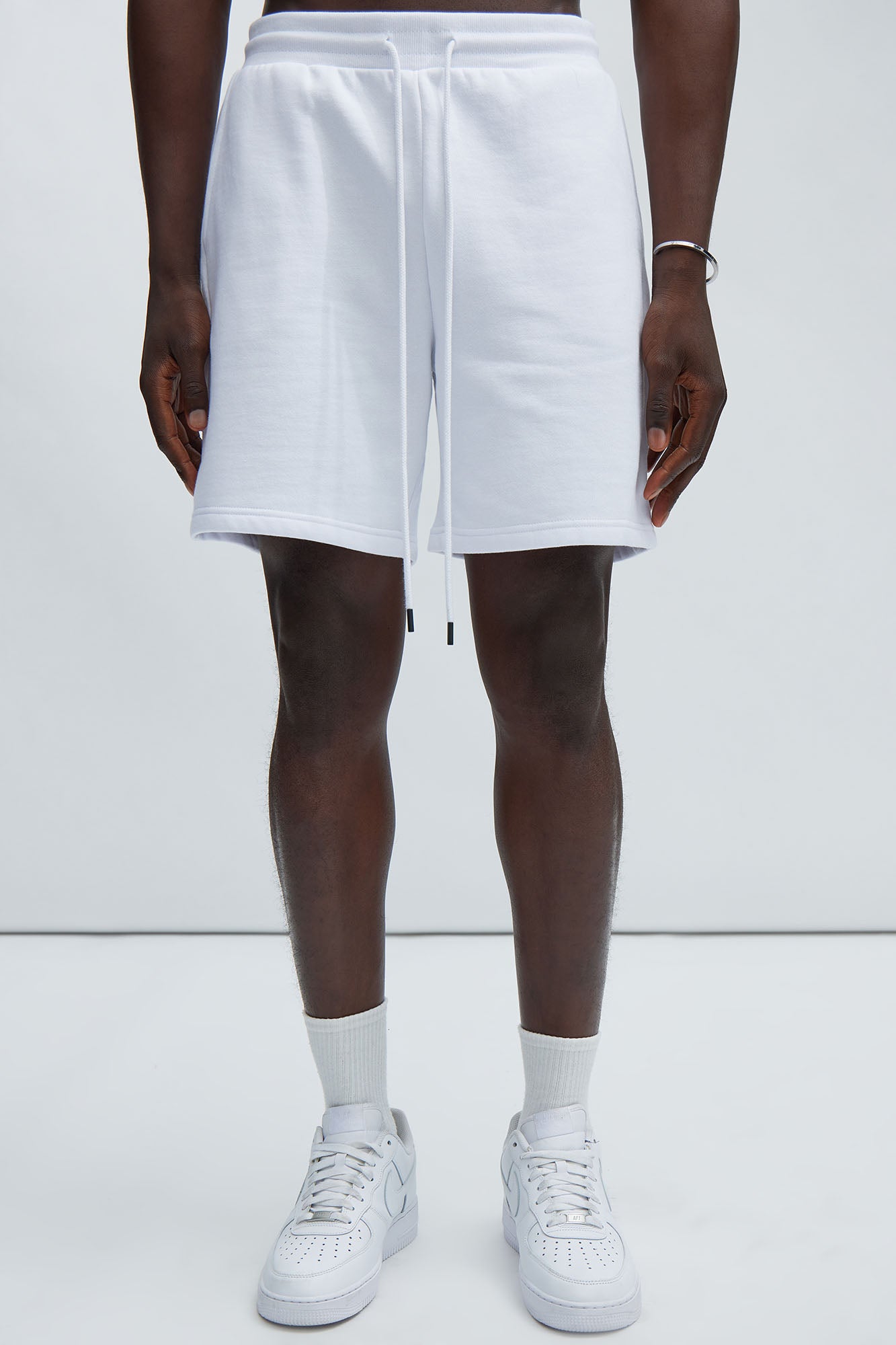 Tyson Sweatshort - White