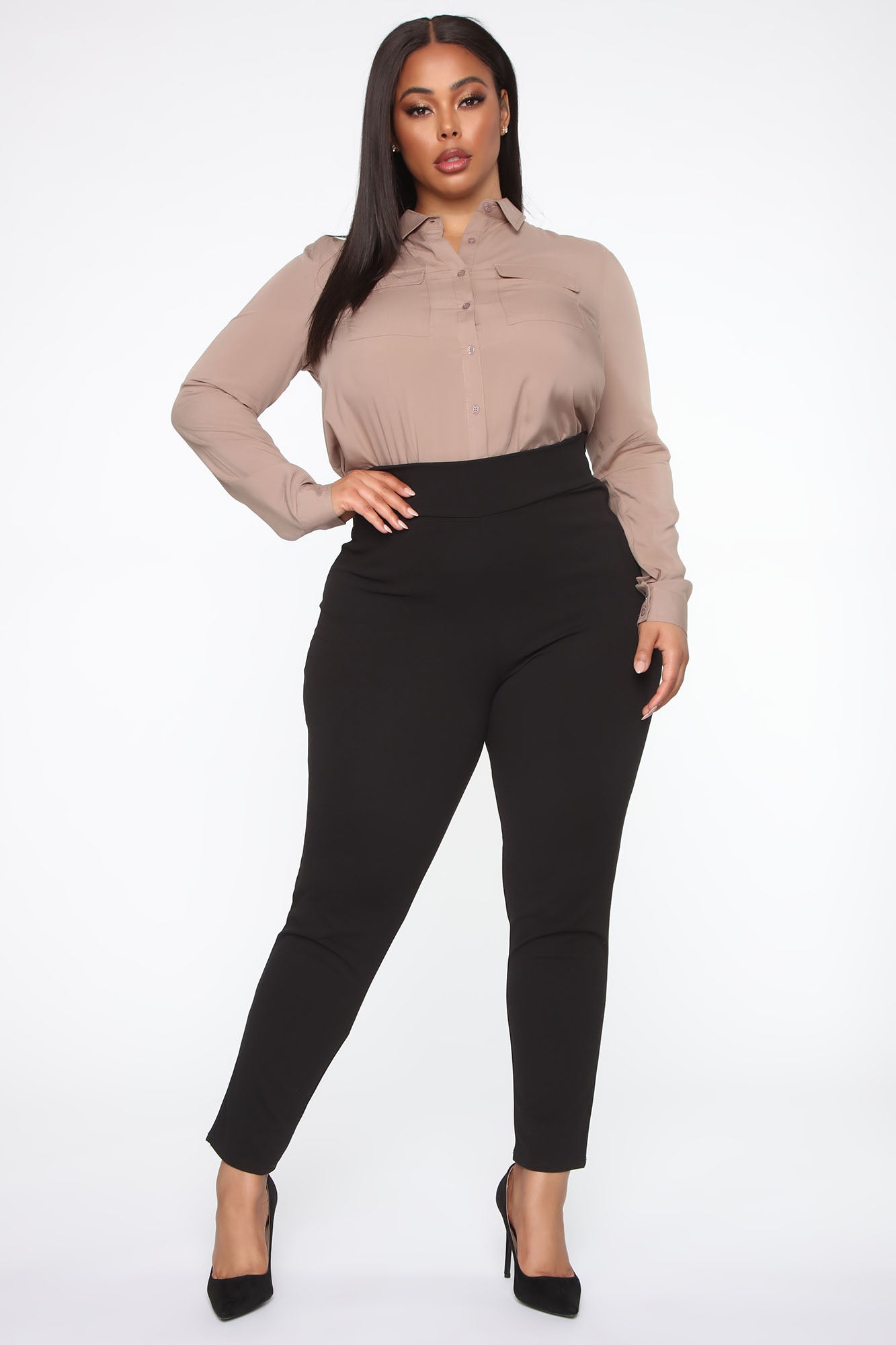 You Better Work Shirt II - Mocha