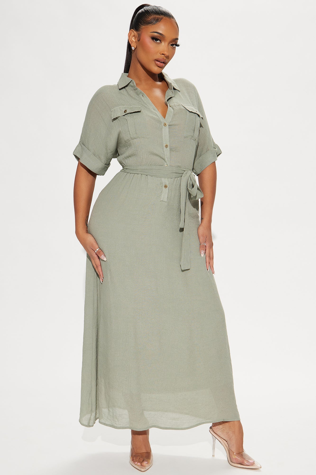 Lucille Maxi Dress - Sage