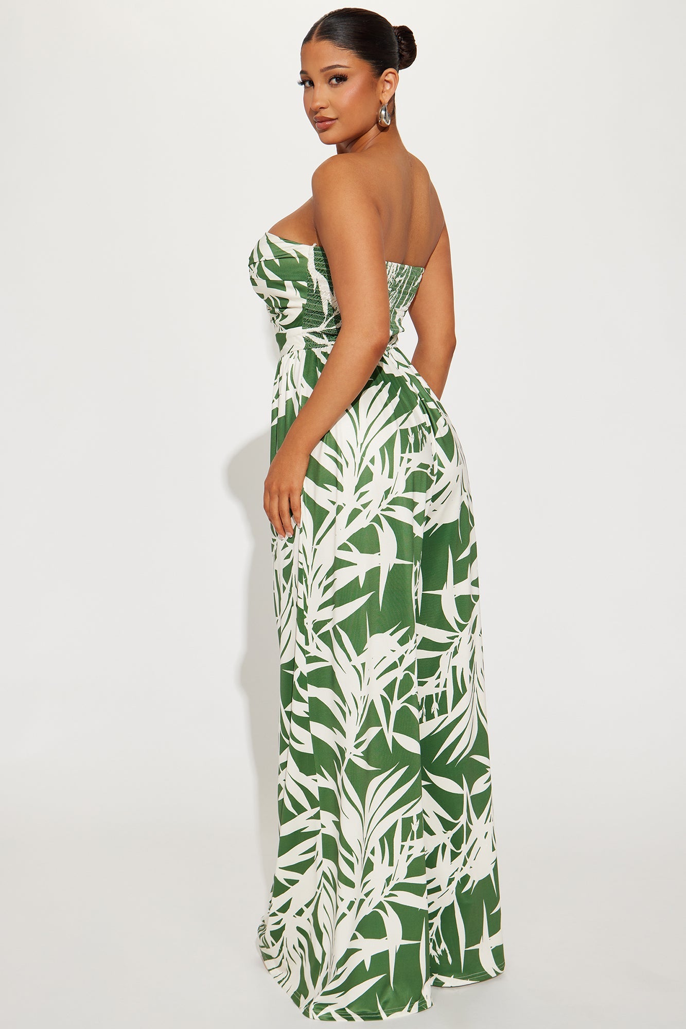 Weekend Resort Jumpsuit - Olive/combo