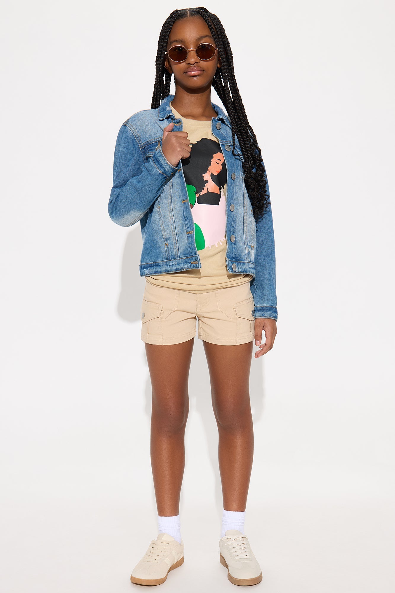 Mini Cleo Short - Khaki
