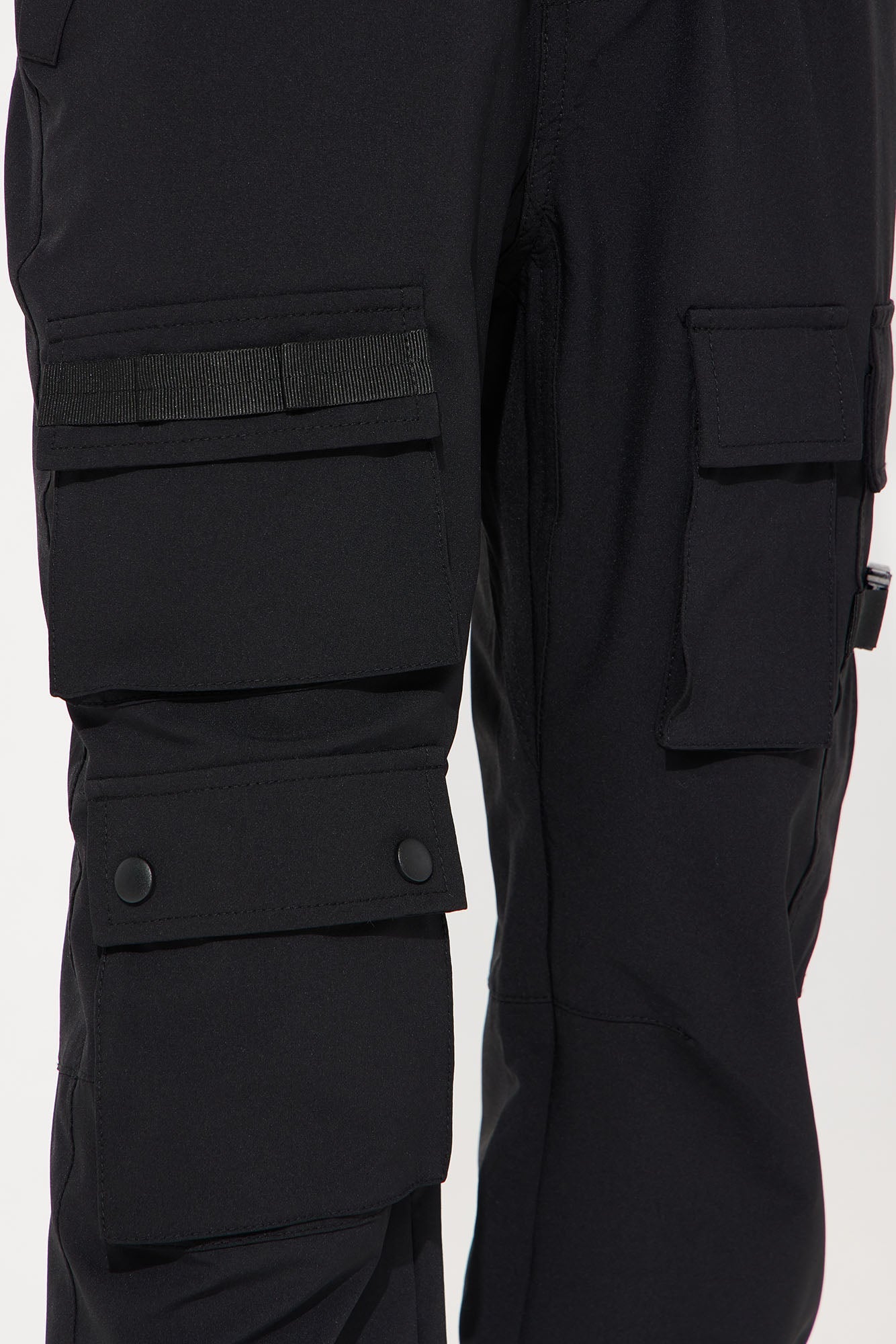 Mini Versatile Utility Cargo Pants - Black