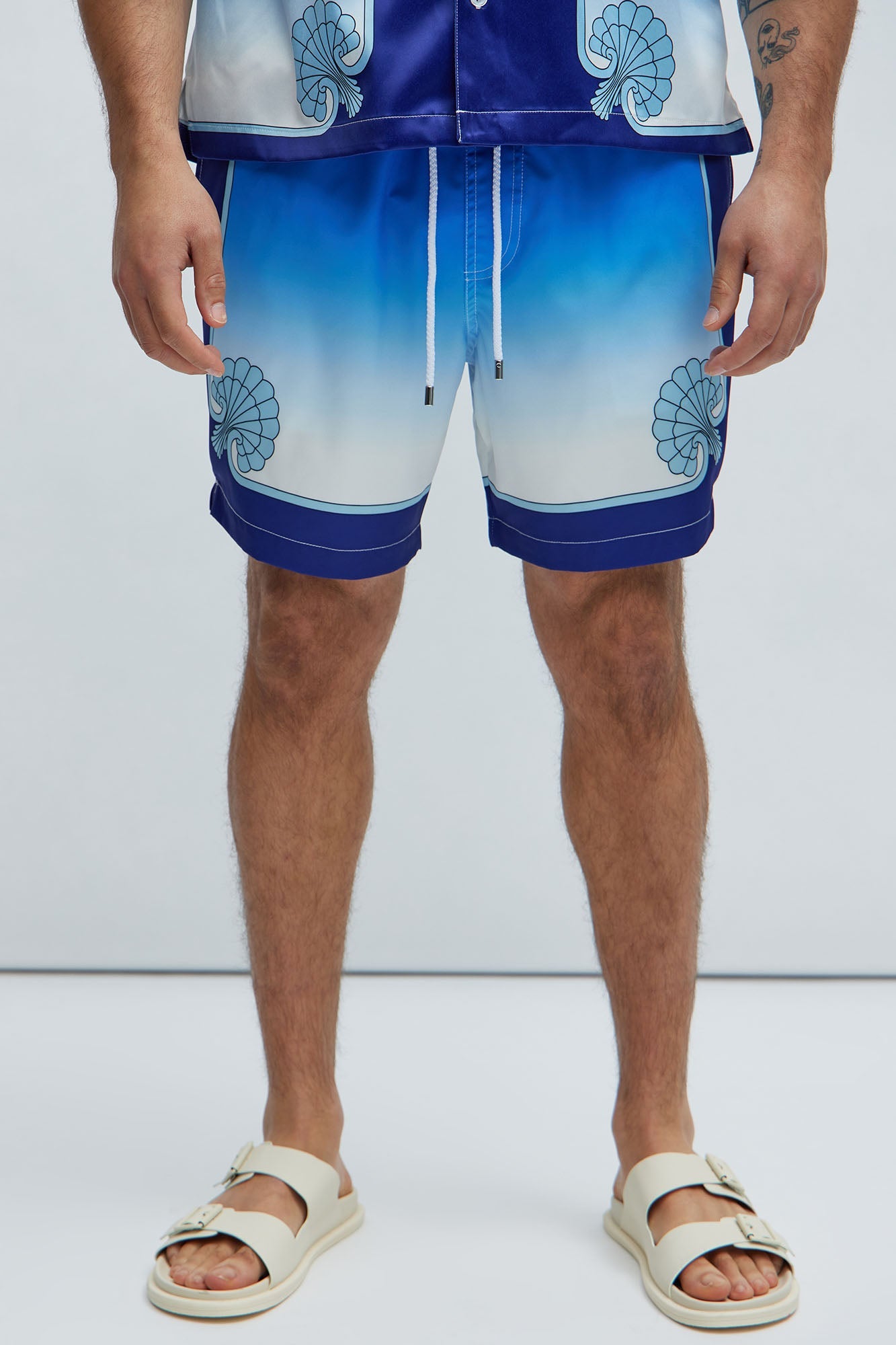 Seadrift Swim Classic Trunk - Blue/combo