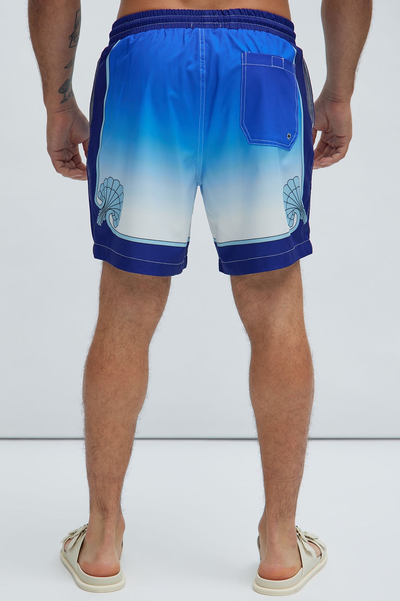 Seadrift Swim Classic Trunk - Blue/combo