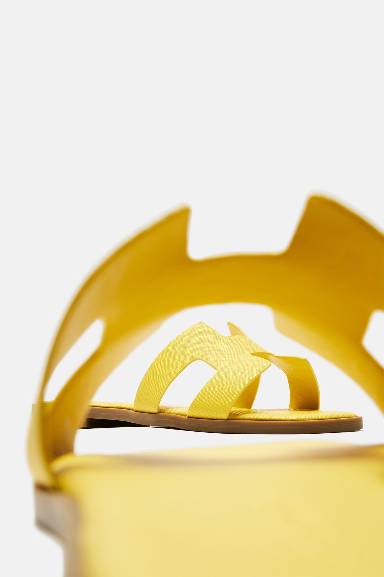 Slice Of Paradise Flat Sandals - Yellow