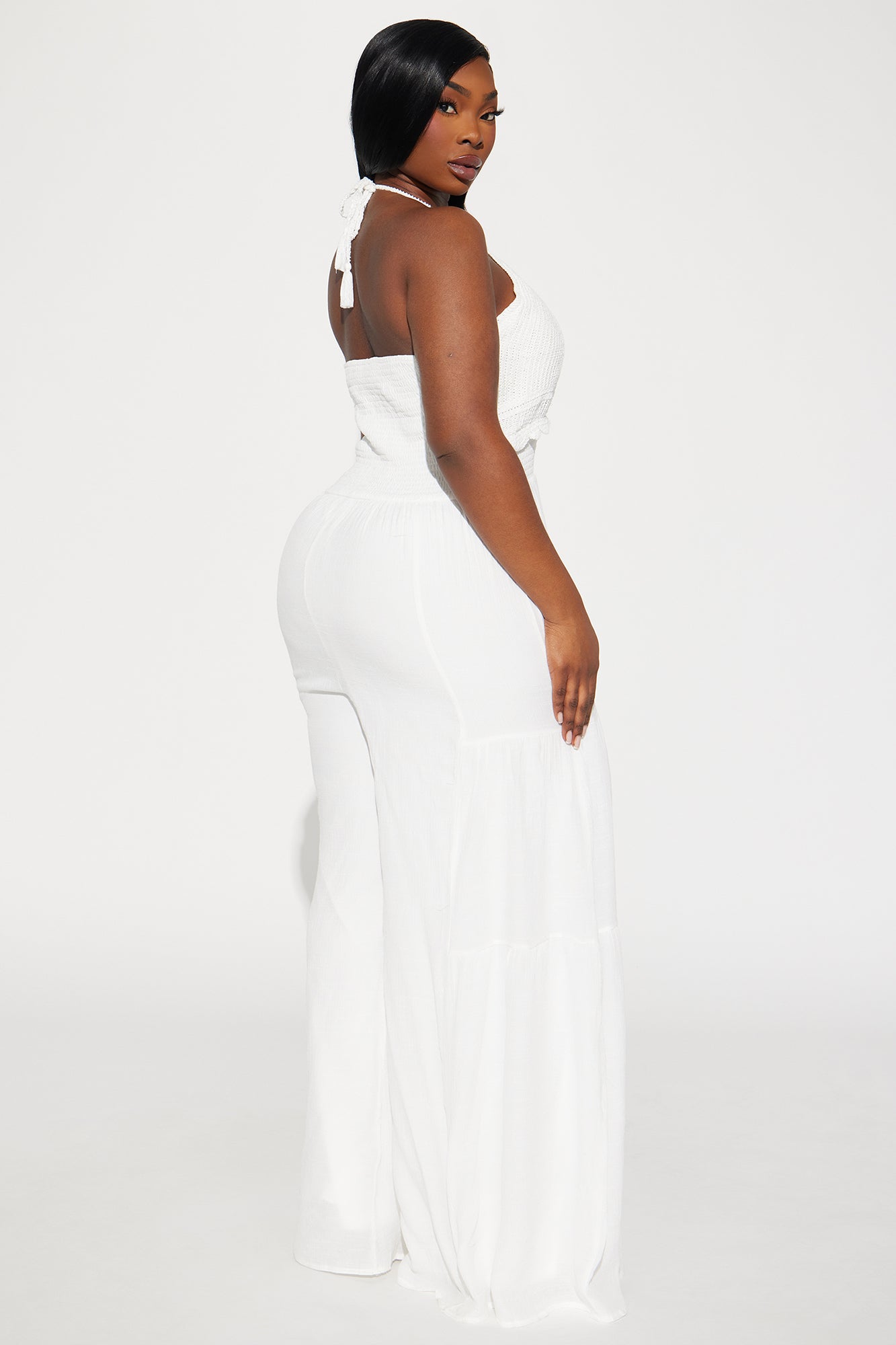 Malta Vacay Jumpsuit - White