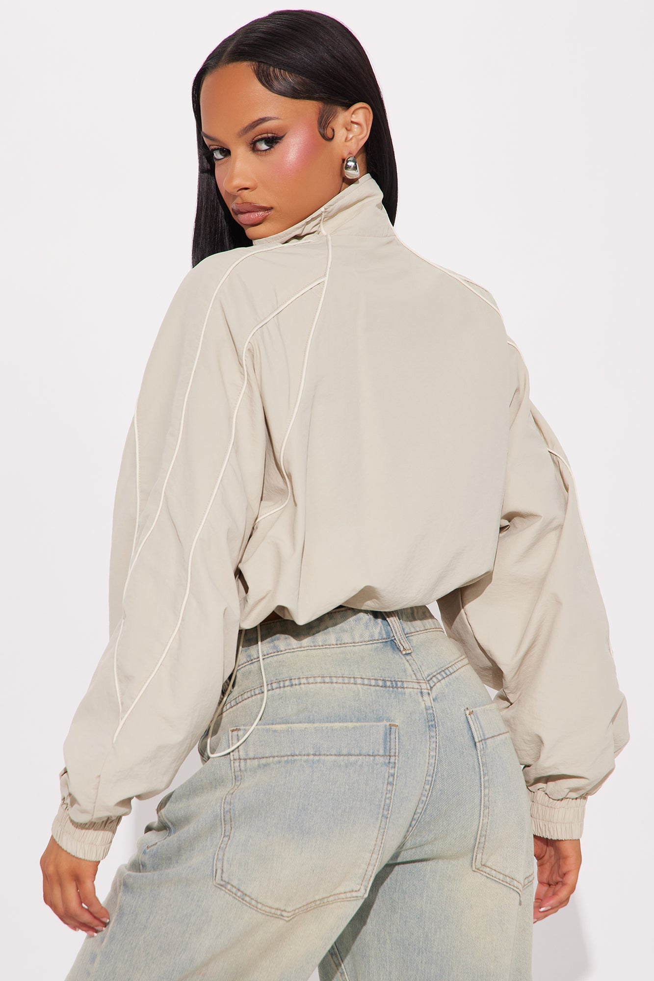 Keep Your Cool Windbreaker - Sage