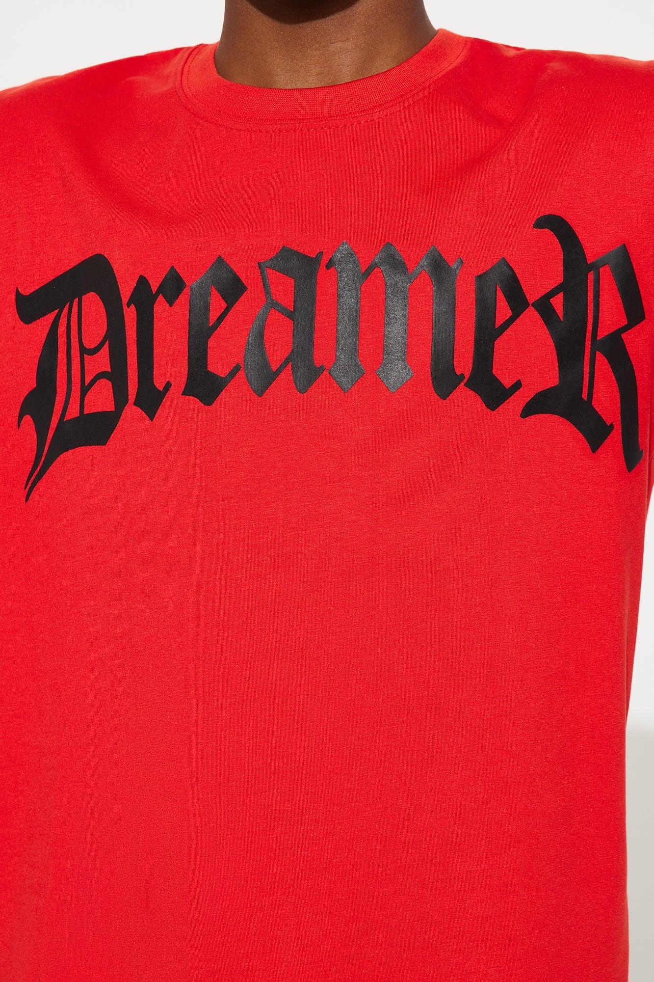 Mini Dream Chaser Fleece Short Set - Red/combo
