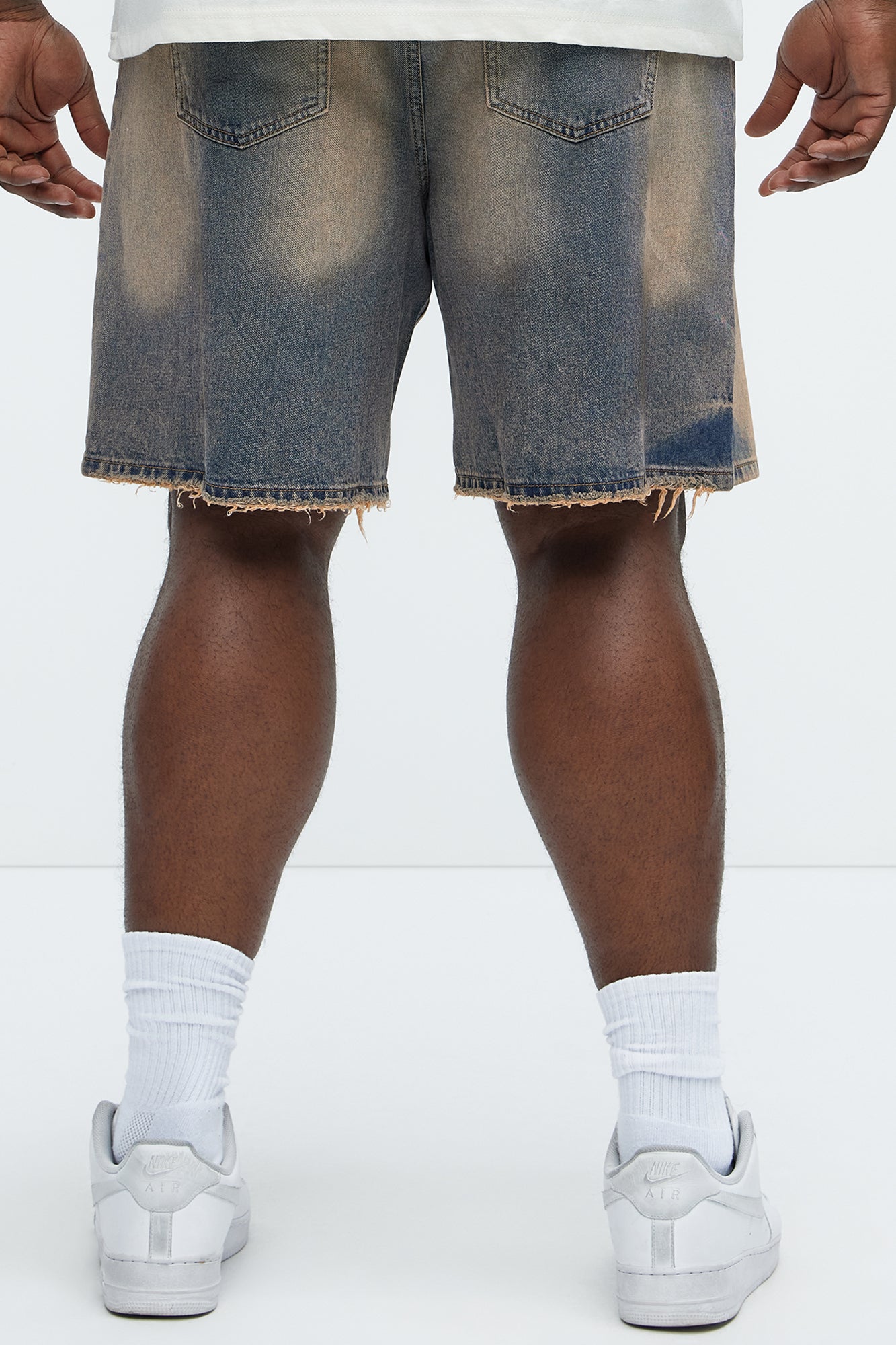 Venice Vintage Relaxed Denim Shorts - Vintage Wash