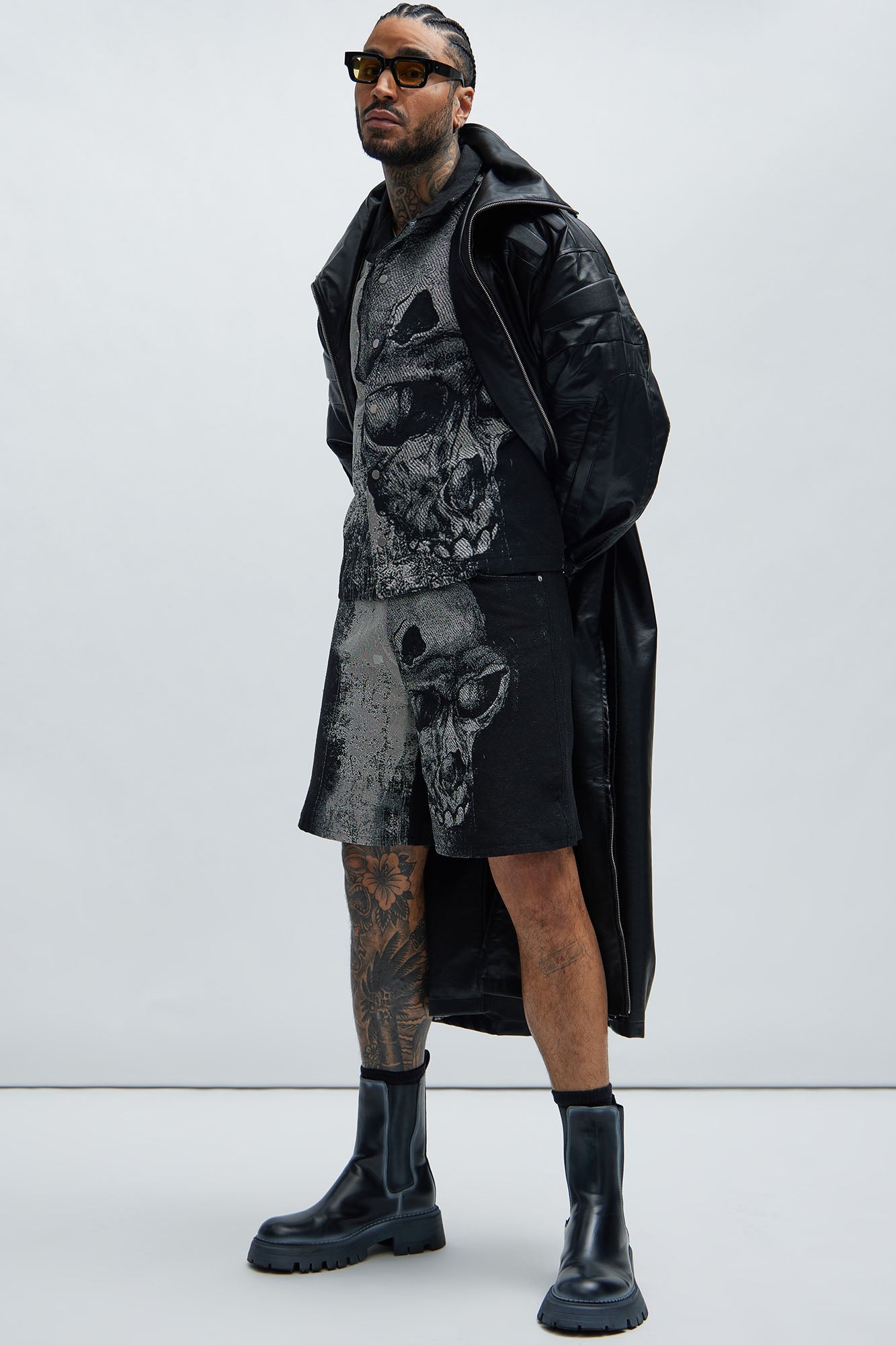 Azrael Tapestry Shorts - Black/combo