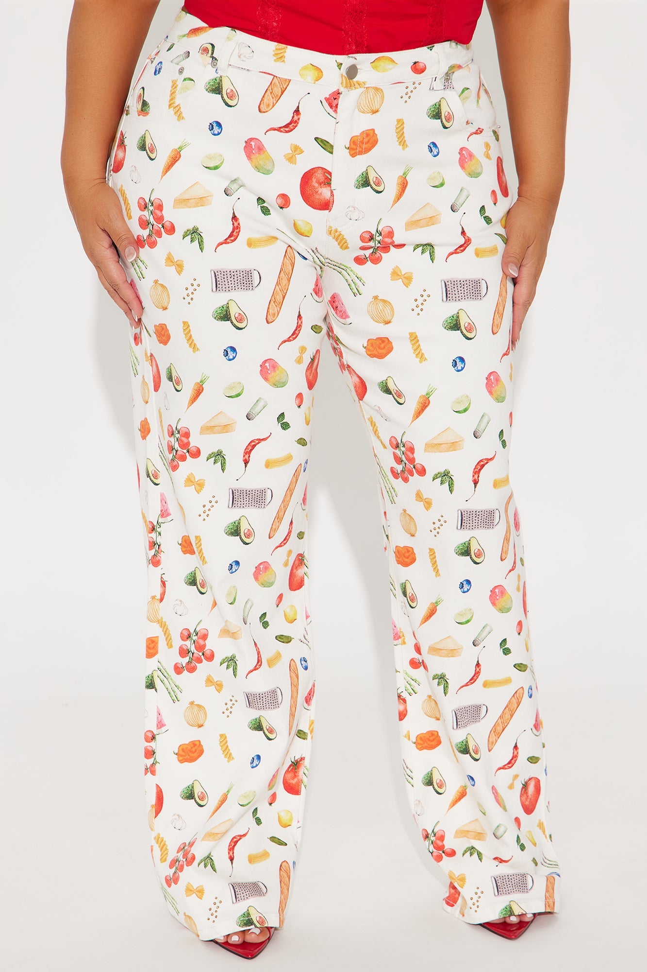 Secured The Goods Pant - White/combo