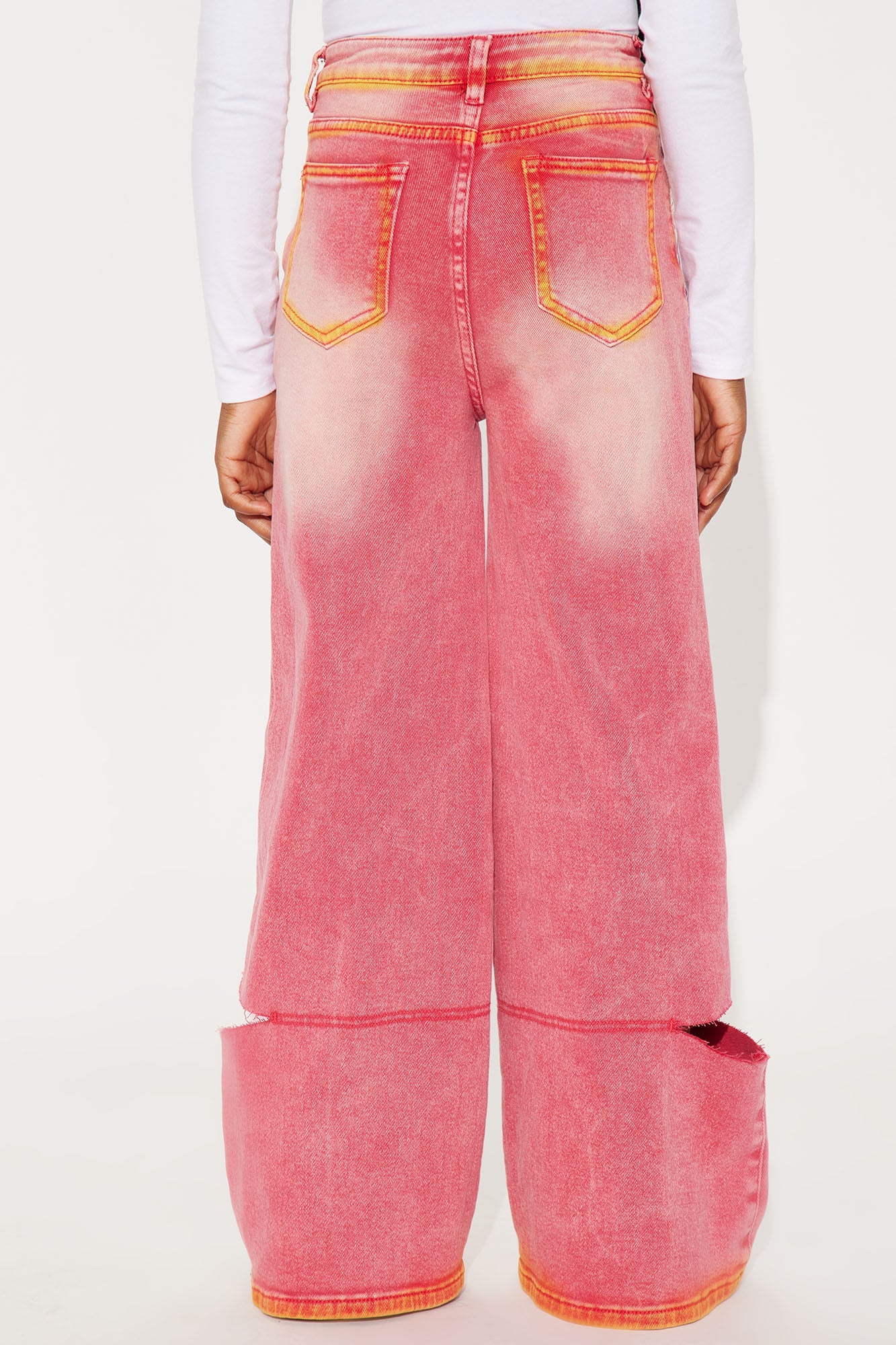 Mini Mamushi Punch Jean - Pink