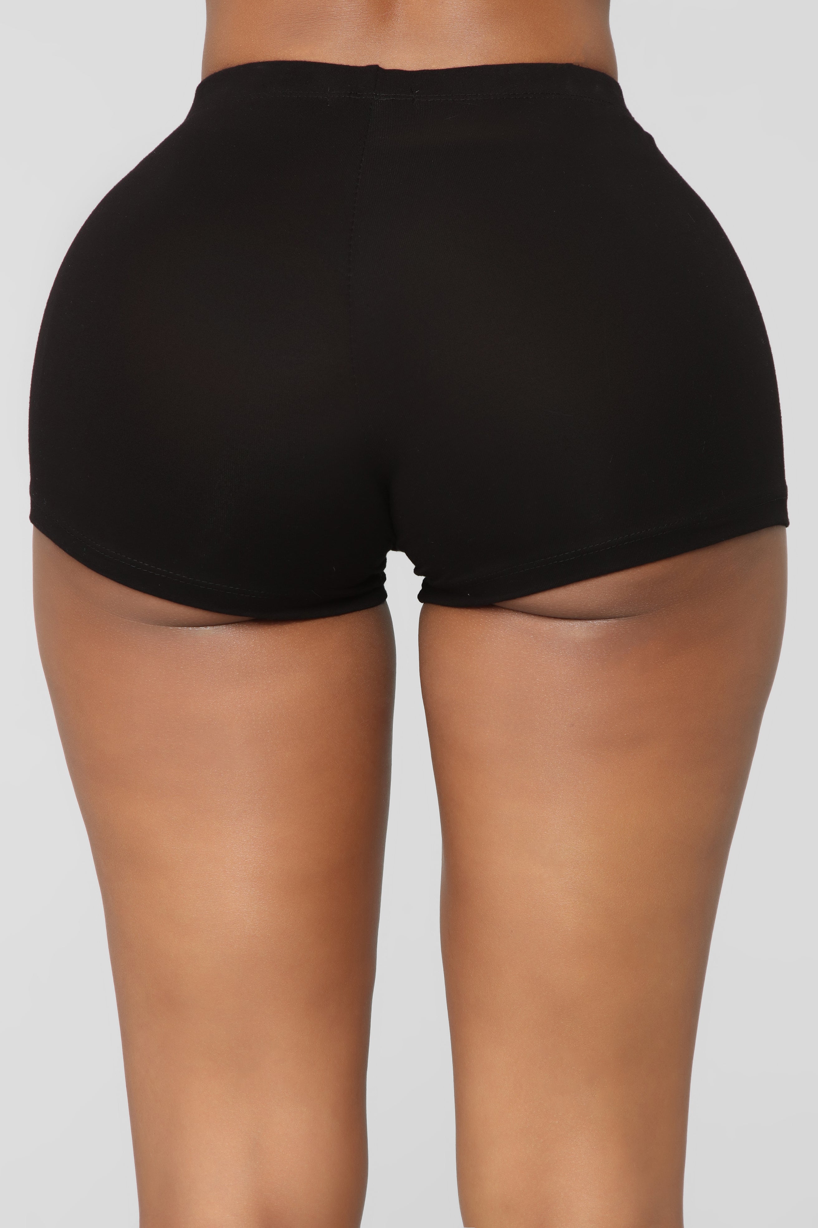 Plain Jane Mini Shorts - Black