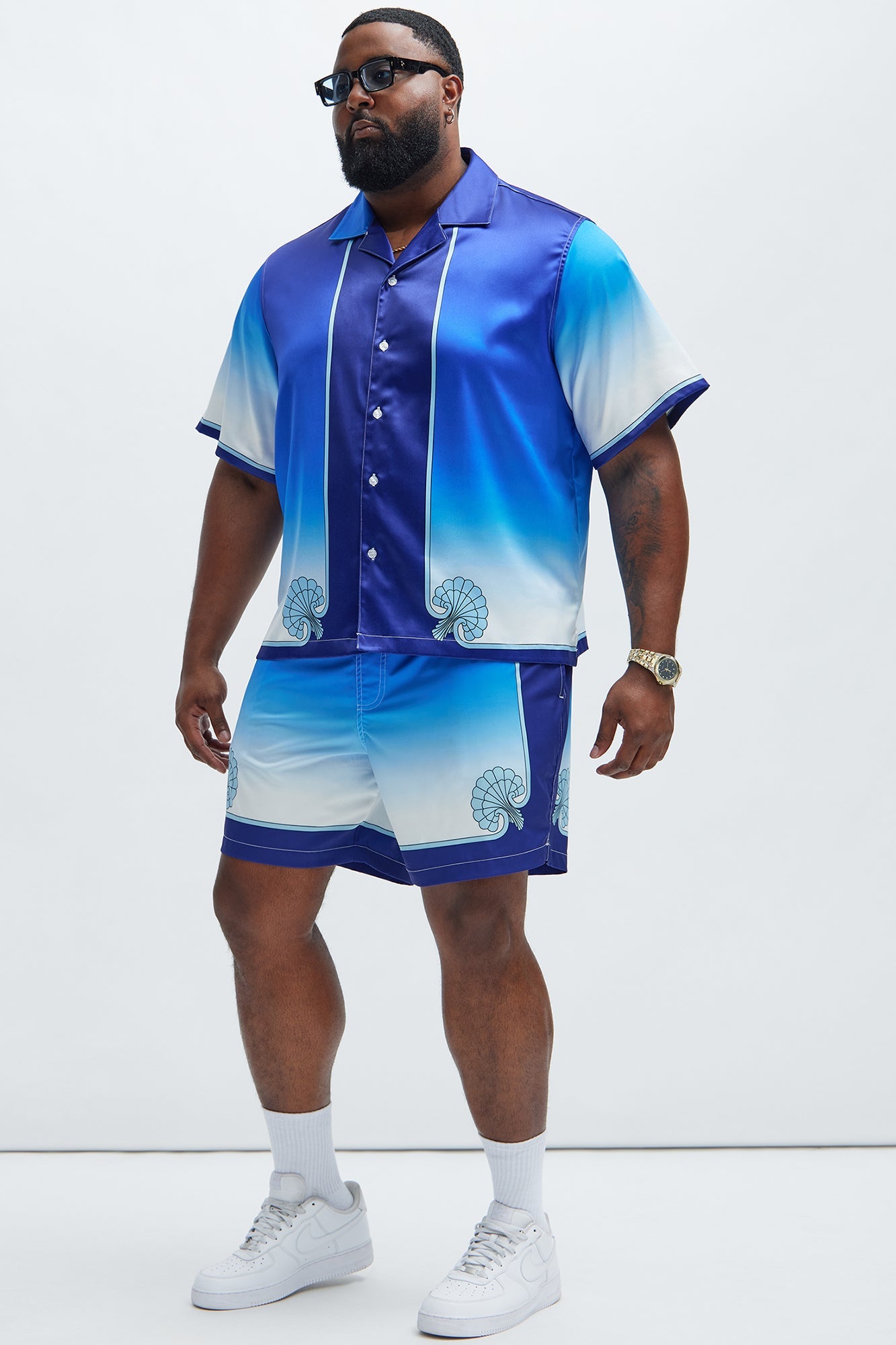 Seadrift Swim Classic Trunk - Blue/combo