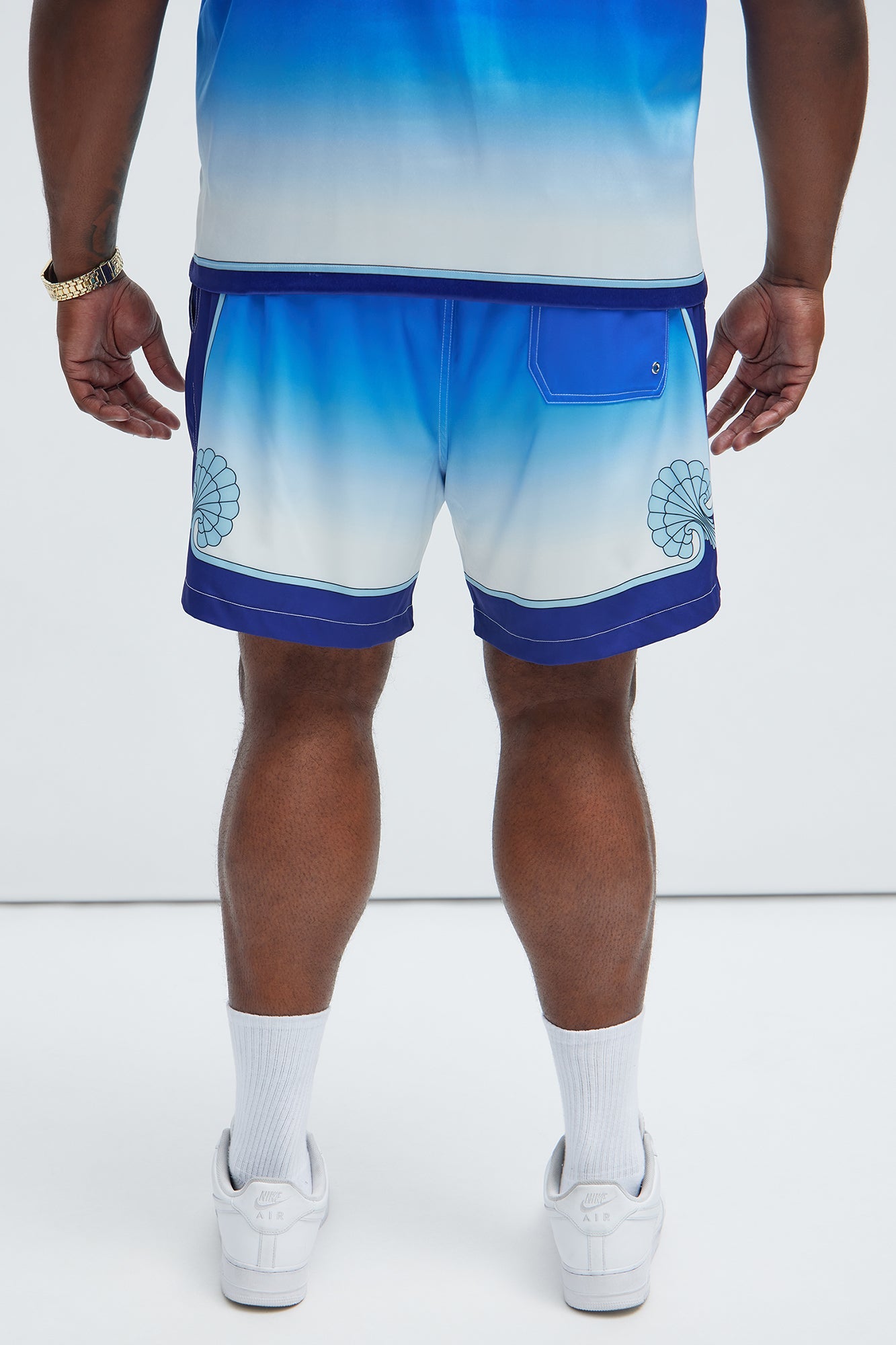 Seadrift Swim Classic Trunk - Blue/combo