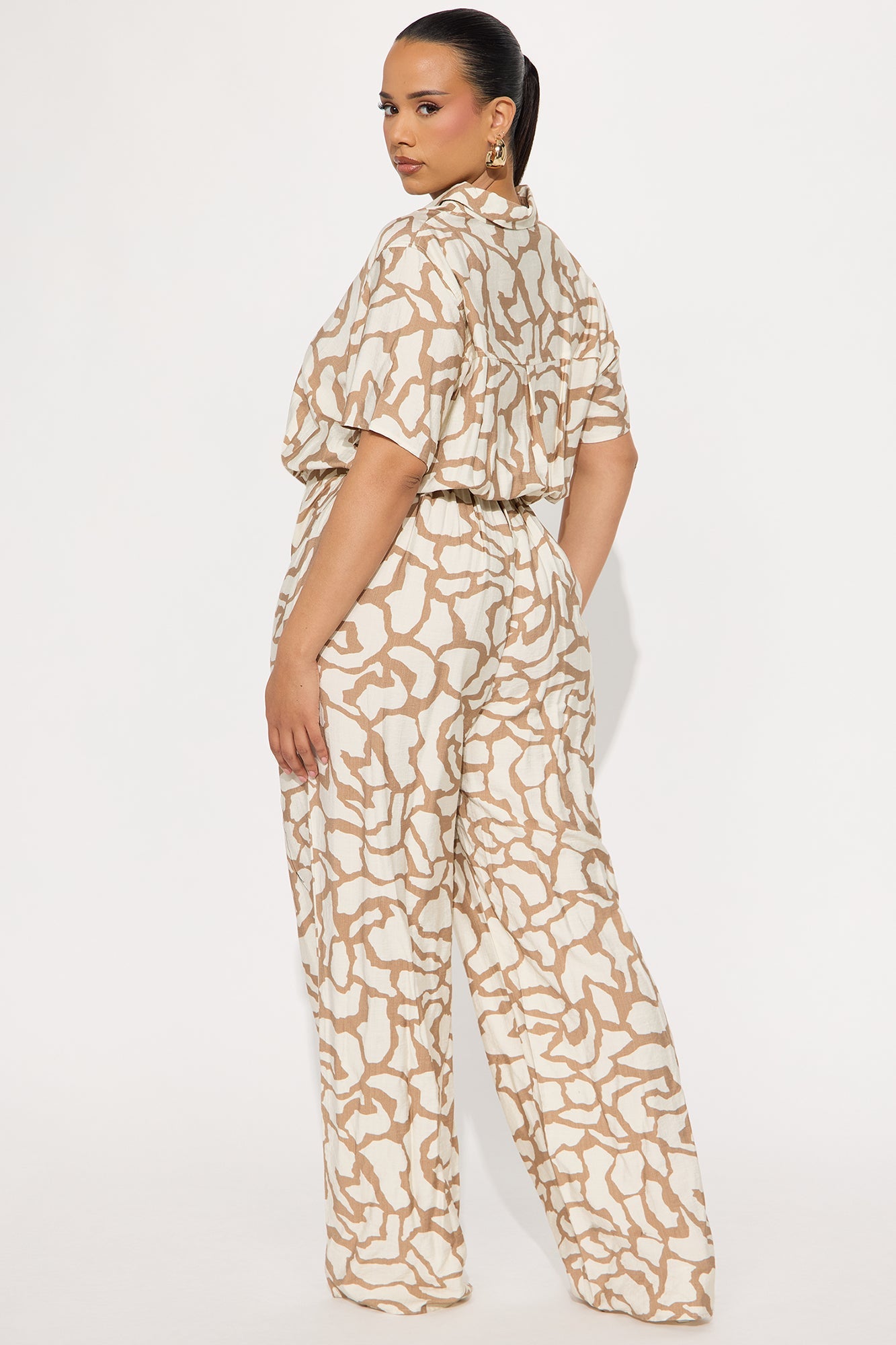 Leila Jumpsuit - Taupe