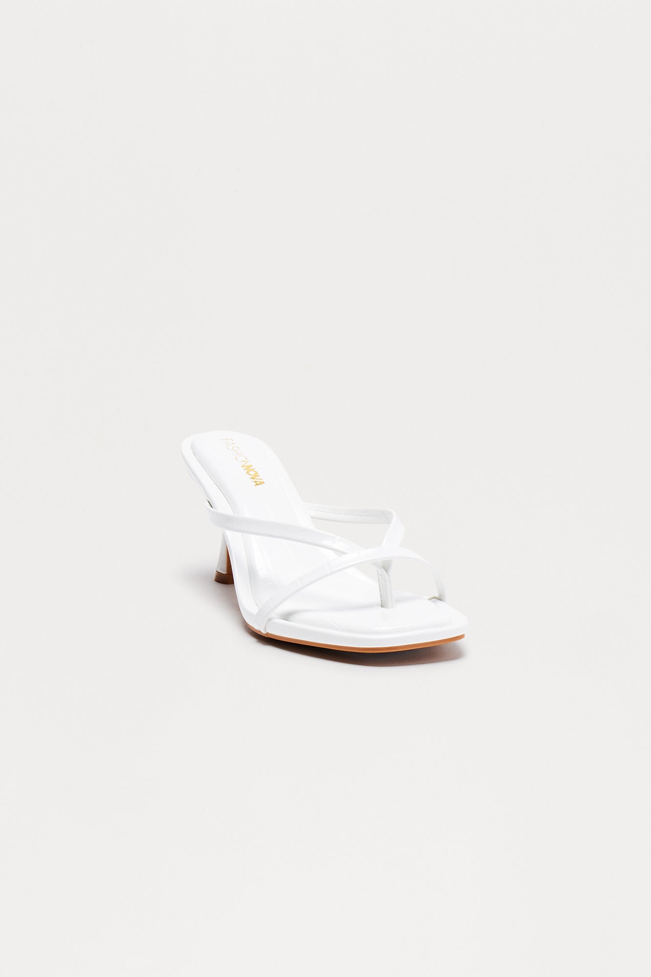 Panama Thong Mules - White