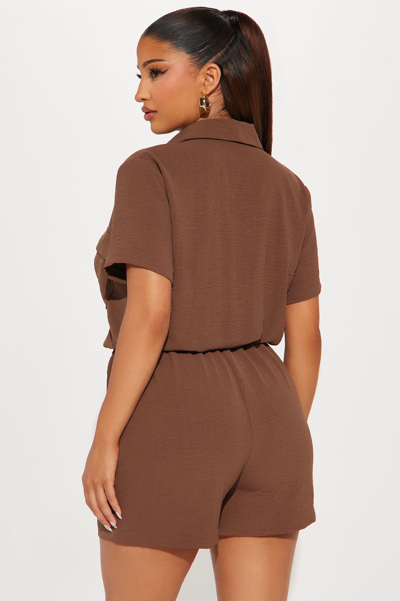 Maisie Romper - Chocolate