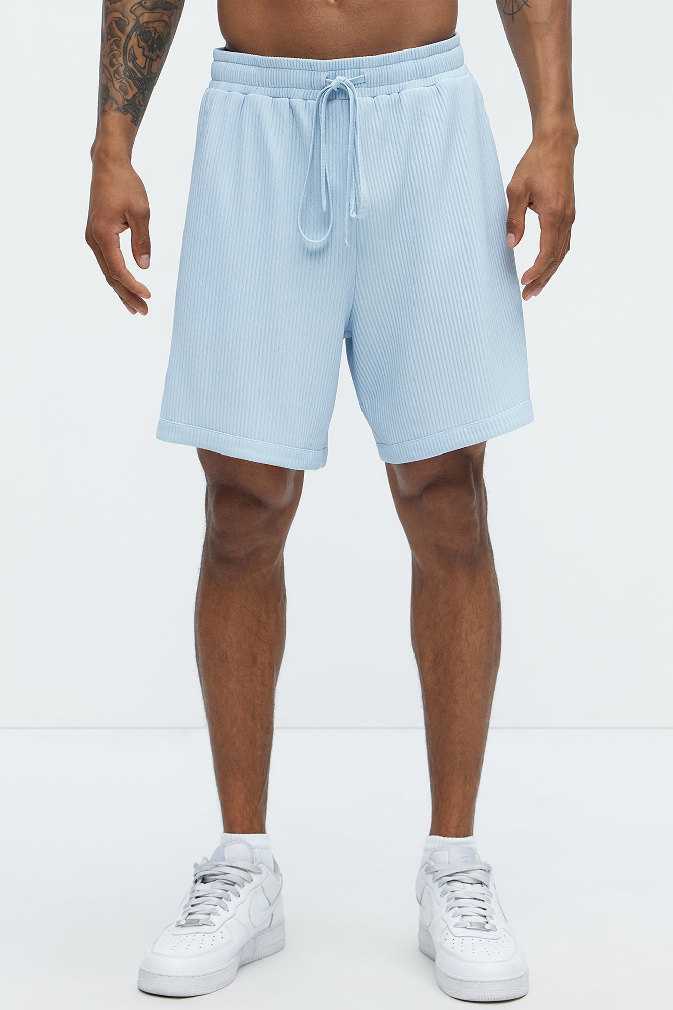 Show Up Basketball Short - Light Blue
