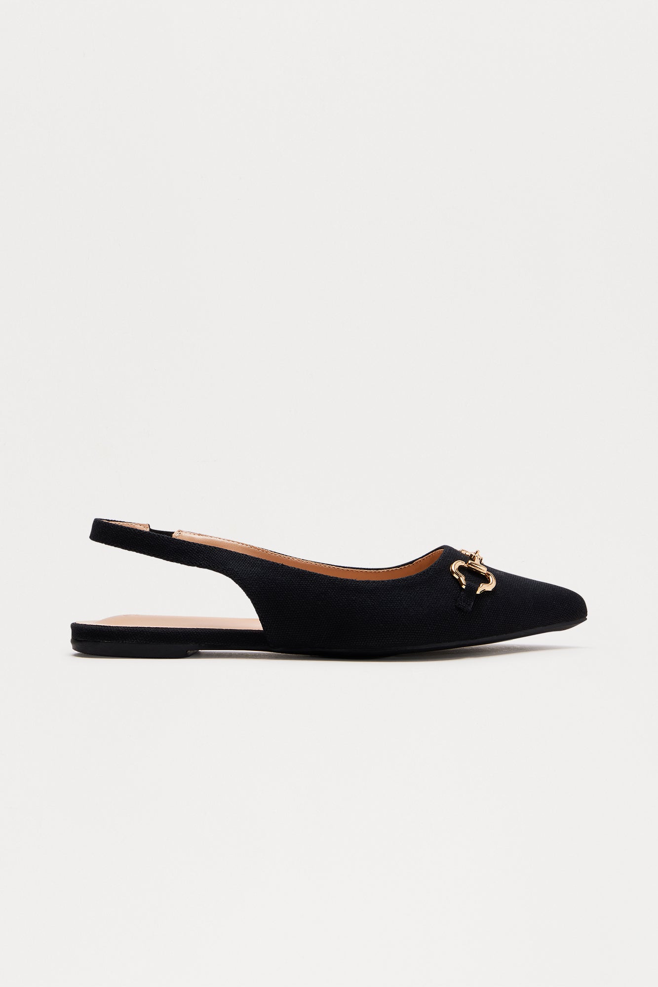 Rem Slingback Flats - Black